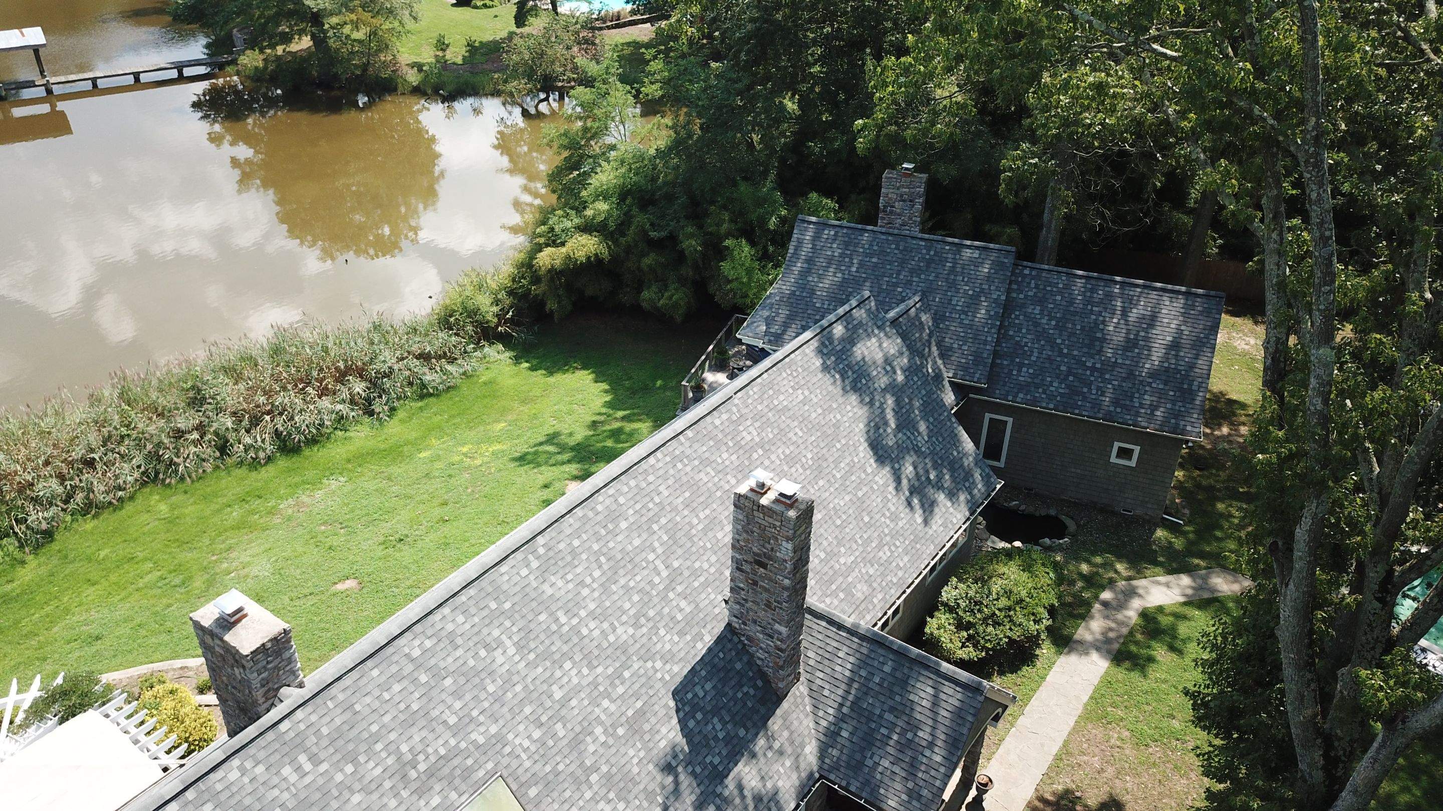 Roof Replacement using IKO Dynasty by American Home Contractors
