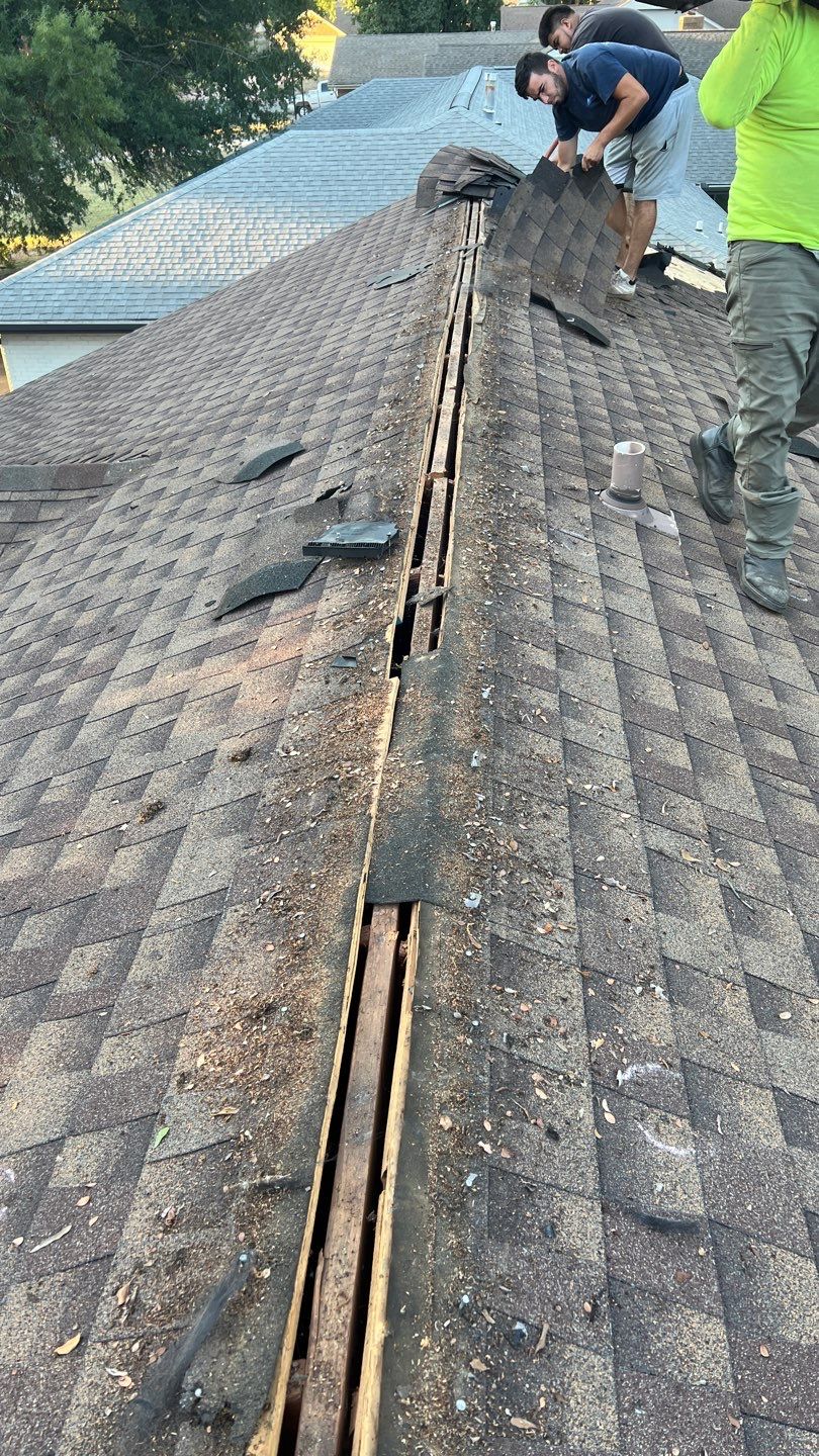 Residential Roofing Installation using GAF Natural Shadow  by A & H Roofing and Contracting