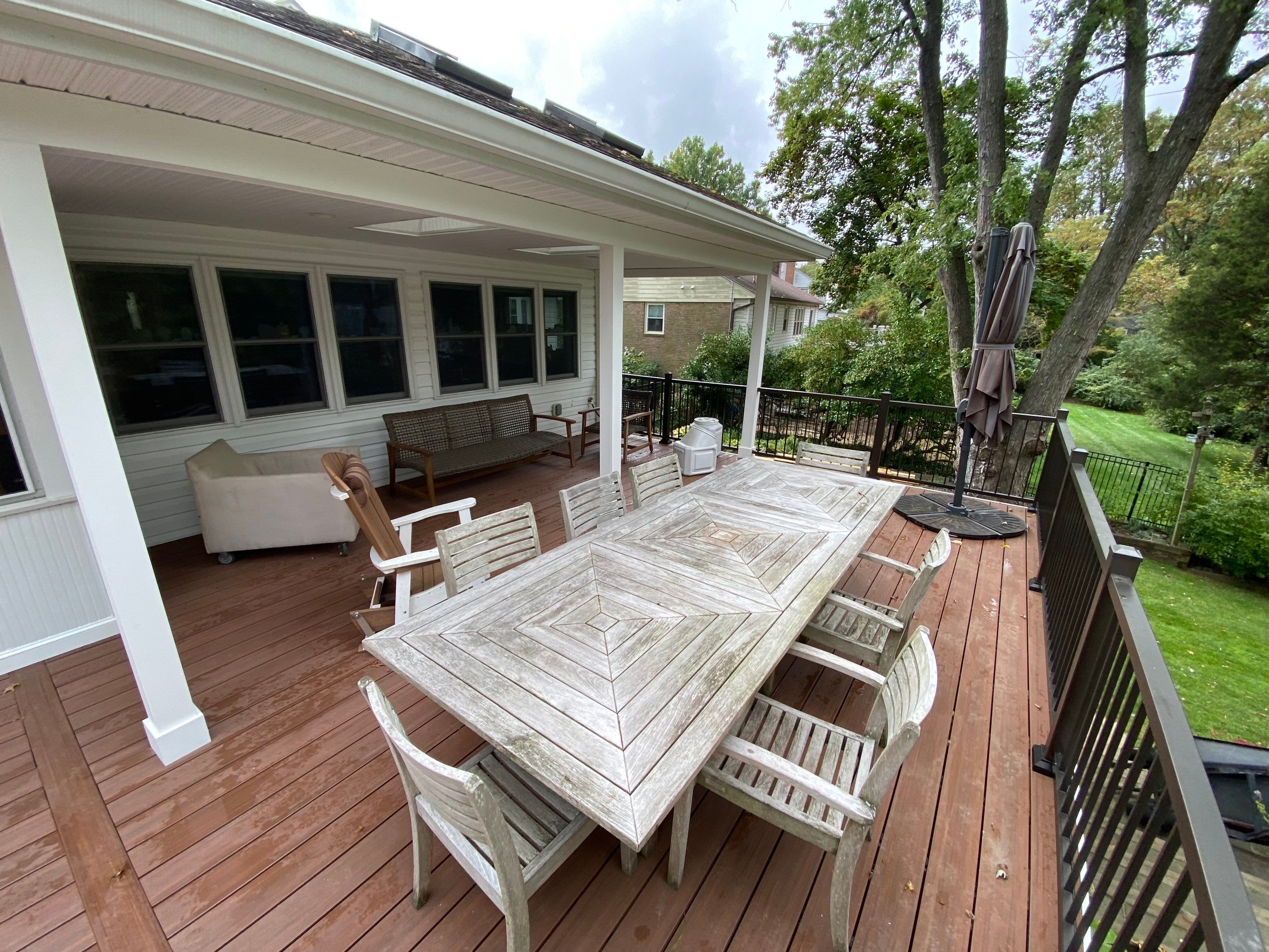 Deck Transformation using Timbertech & Azek by The Smet Companies, LLC