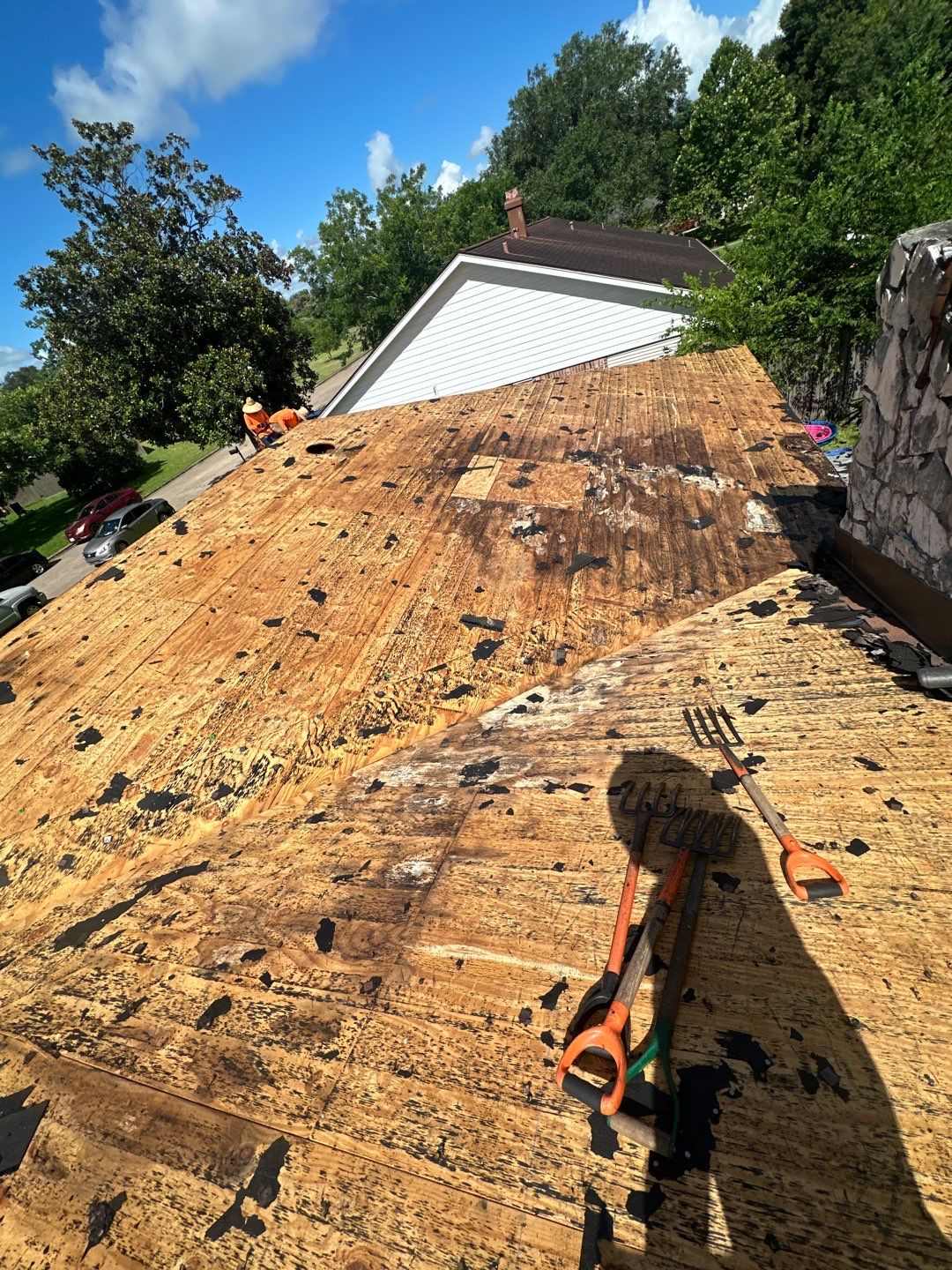 Residential Roofing Installation using Owen's Corning Duration (Lifetime) Shingles by Roof Repair Company