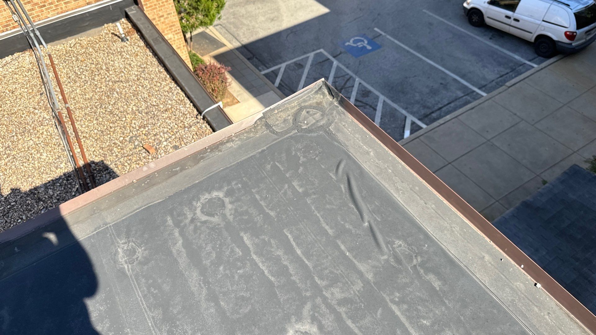 Church Roof Installation using GACO Flex Silicone by ExteriorPros