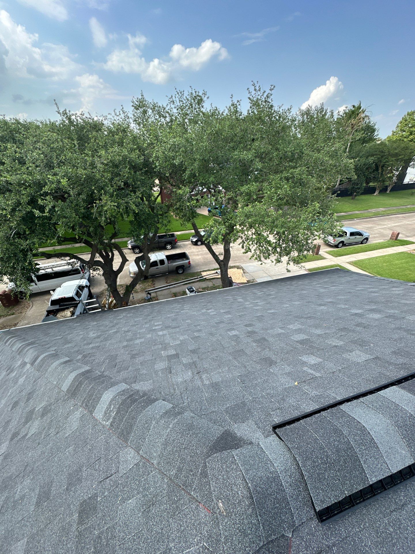 Project in Deer Park by Motion Roofing
