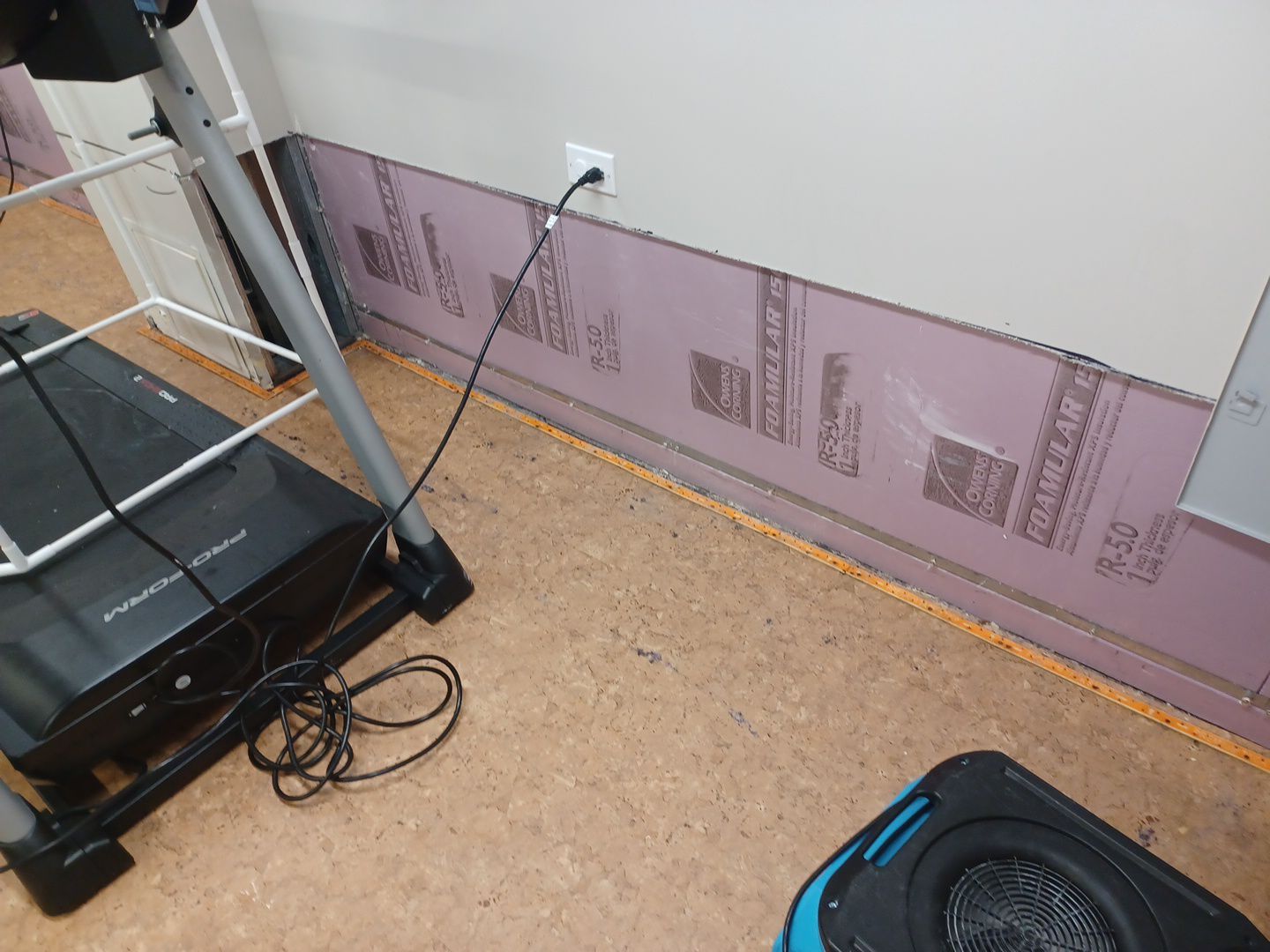 Project in Huntington Woods by EzDry Water Mitigation & Property Restoration