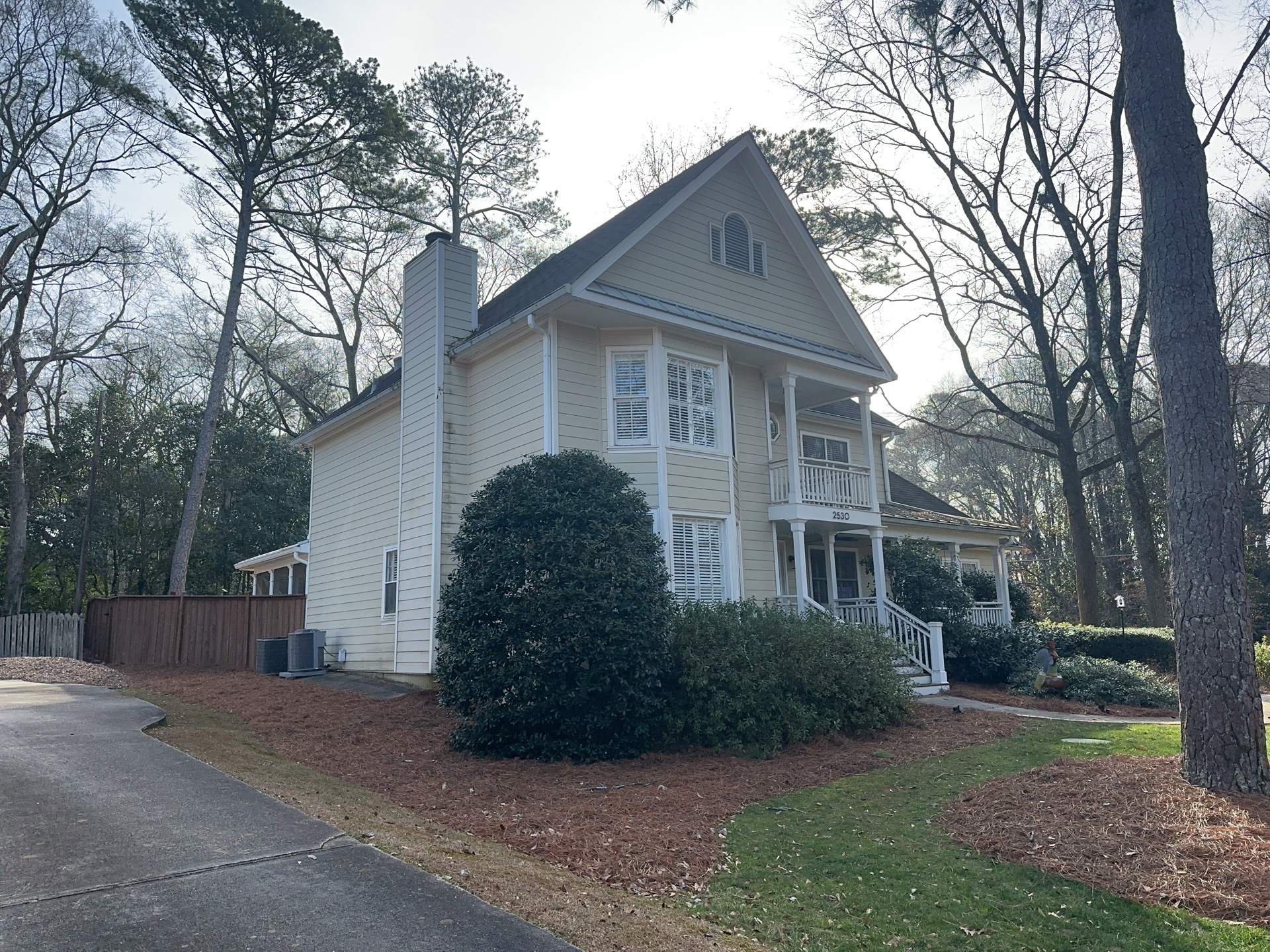Rotted Wood Replacement and Exterior Painting Using James Hardie & Sherwin Williams SuperPaint by Nelson Exteriors