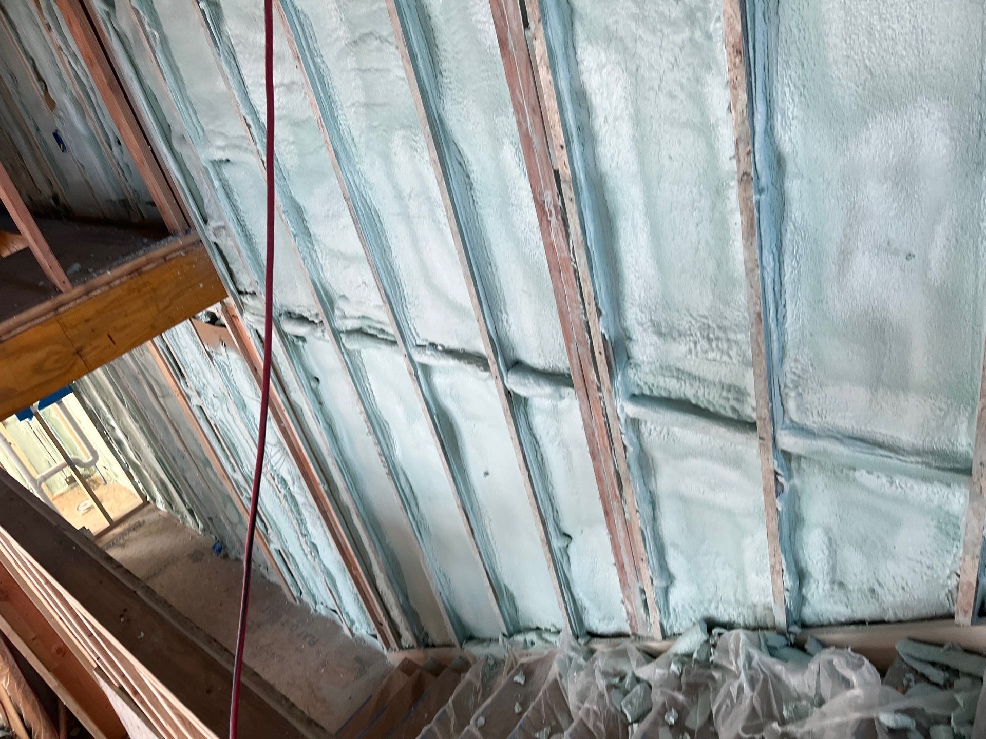 New Construction using Closed Cell Spray Foam by NYS Foam & Energy