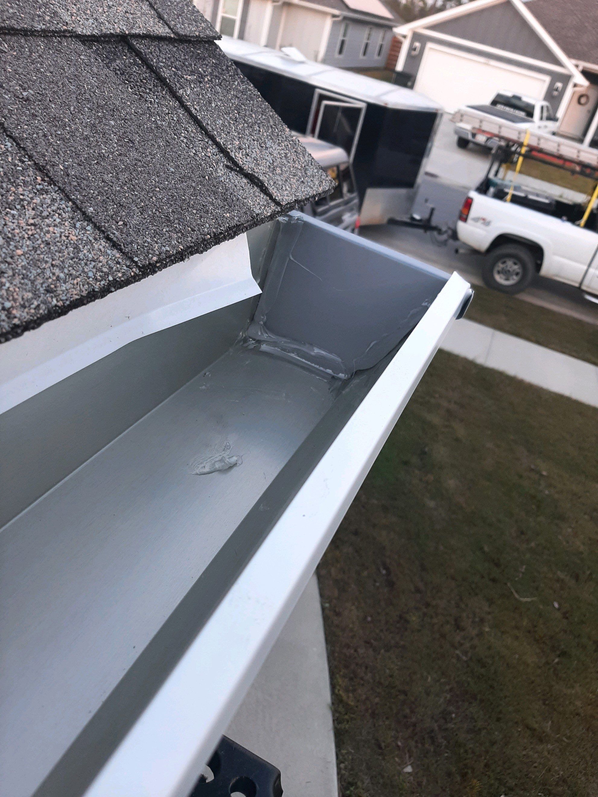 Seamless Gutter Installation using K-Style Gutters by Gutter Professors