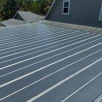 24ga 5V Crimp Mill Finish  by Total Roofing System The Metal Roof Experts