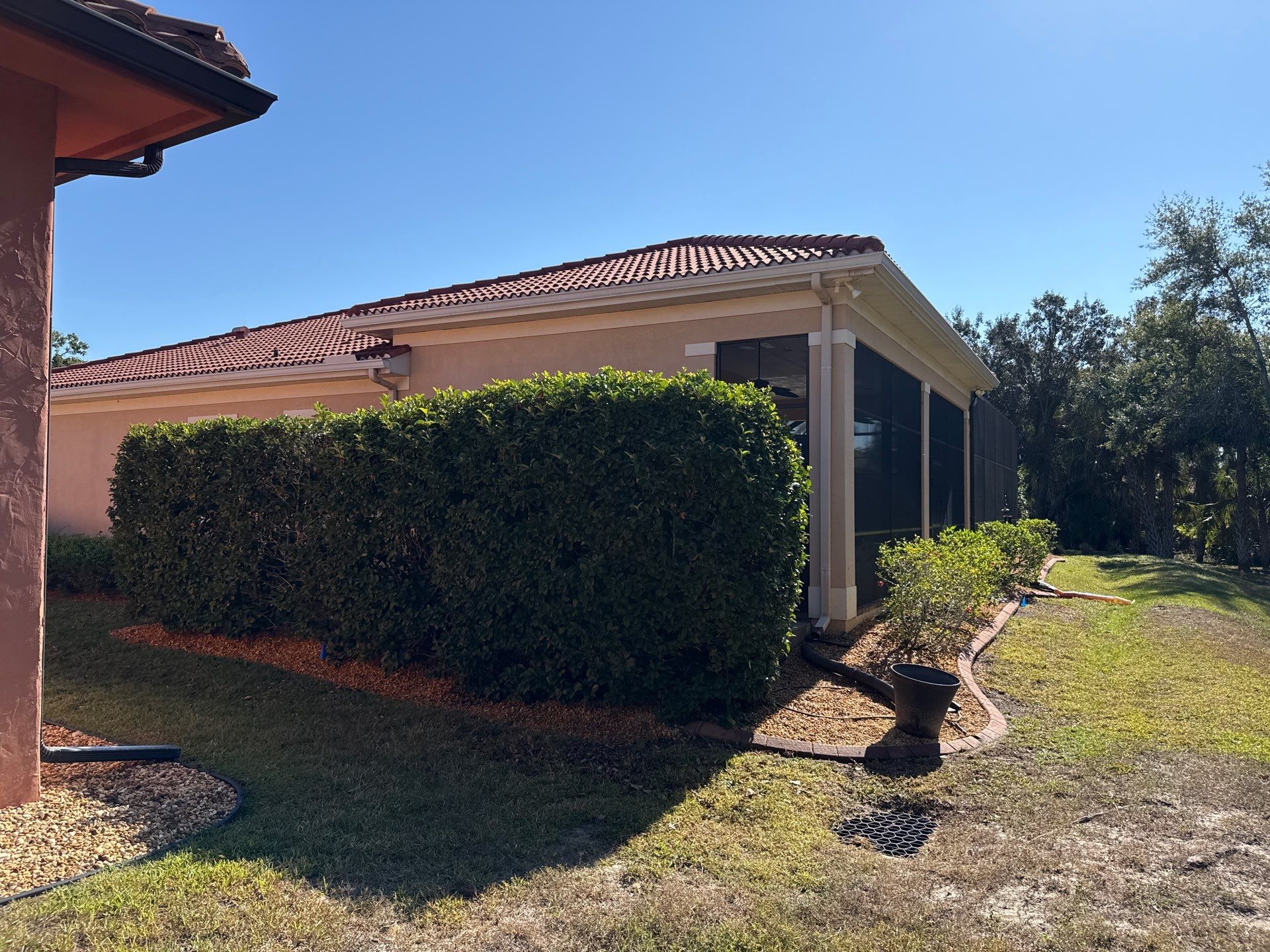 Tile Roof Cleaning & Oil Stain Removal | Tara River Place, Bradenton FL by Sunshine AquaWash