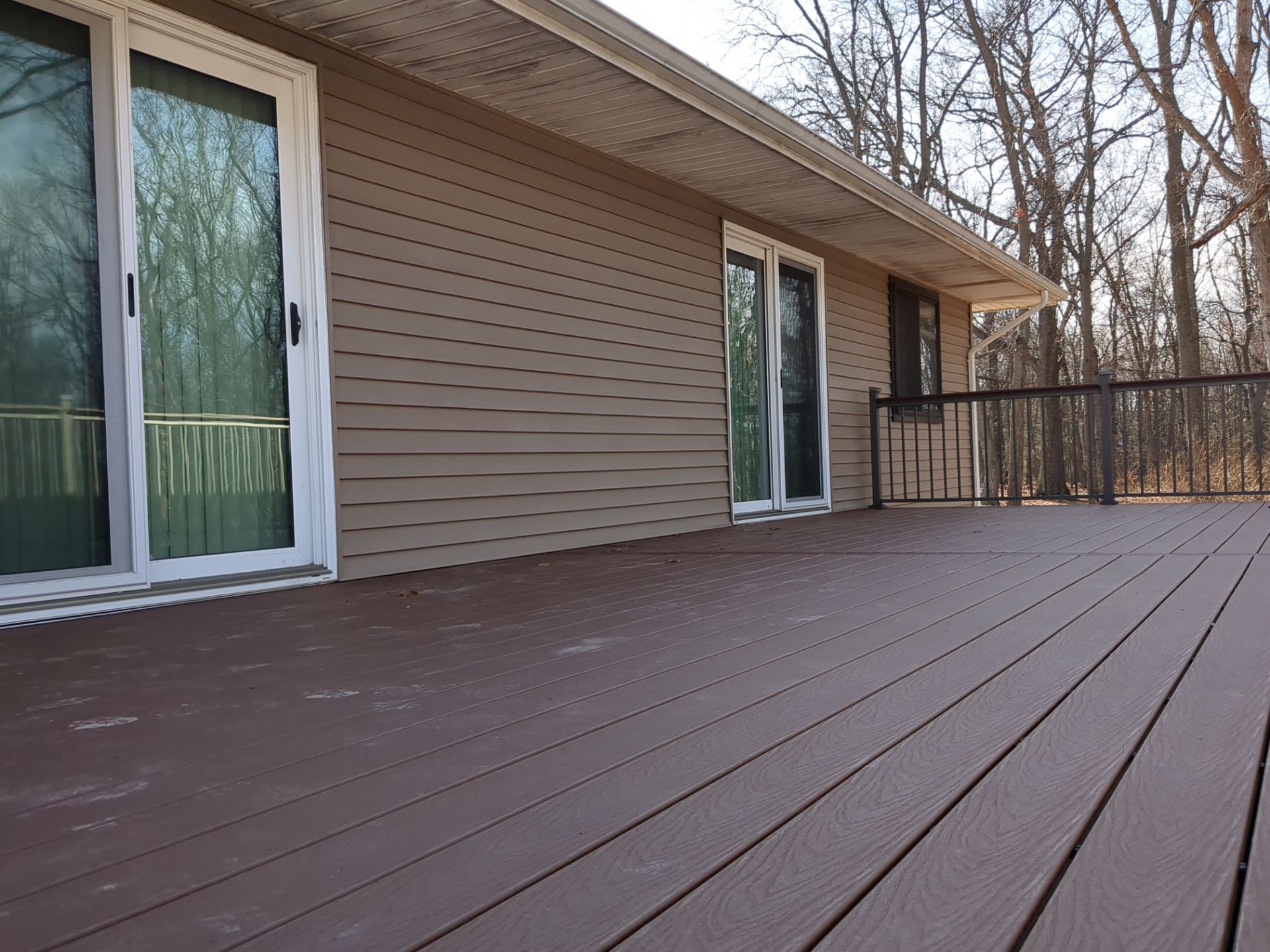 Complete deck replacement by Esh Builders