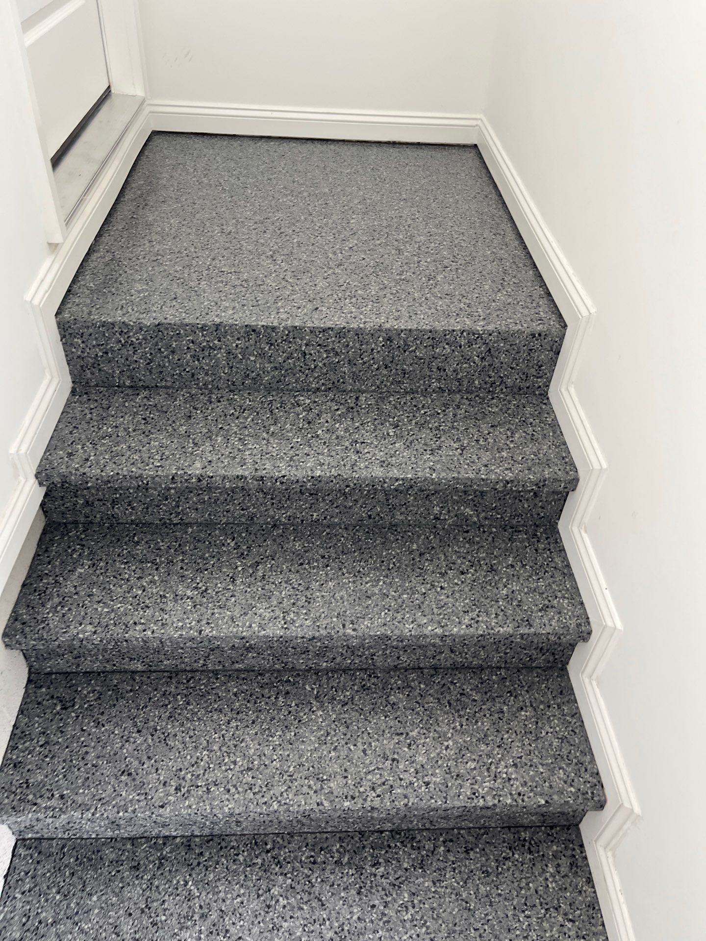 Garage Floor Coating using Nightfall by My Garage Floor Guys