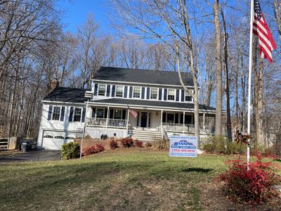 Woodbridge CertainTeed Landmark Pro MD Charcoal Black New Roof Installation