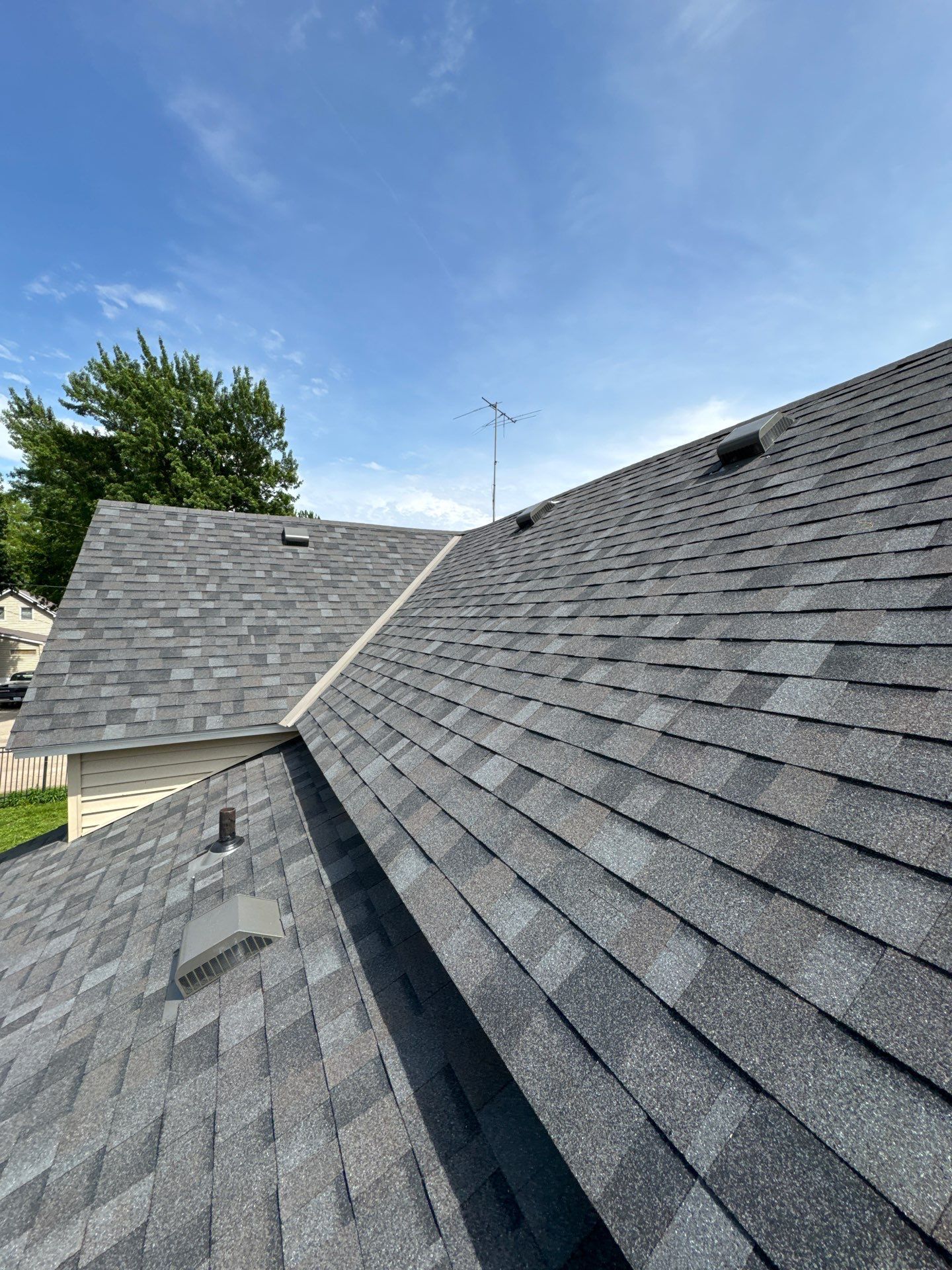 Roof Replacement with New OSB Decking in West Point, NE by Crows Roofing LLC