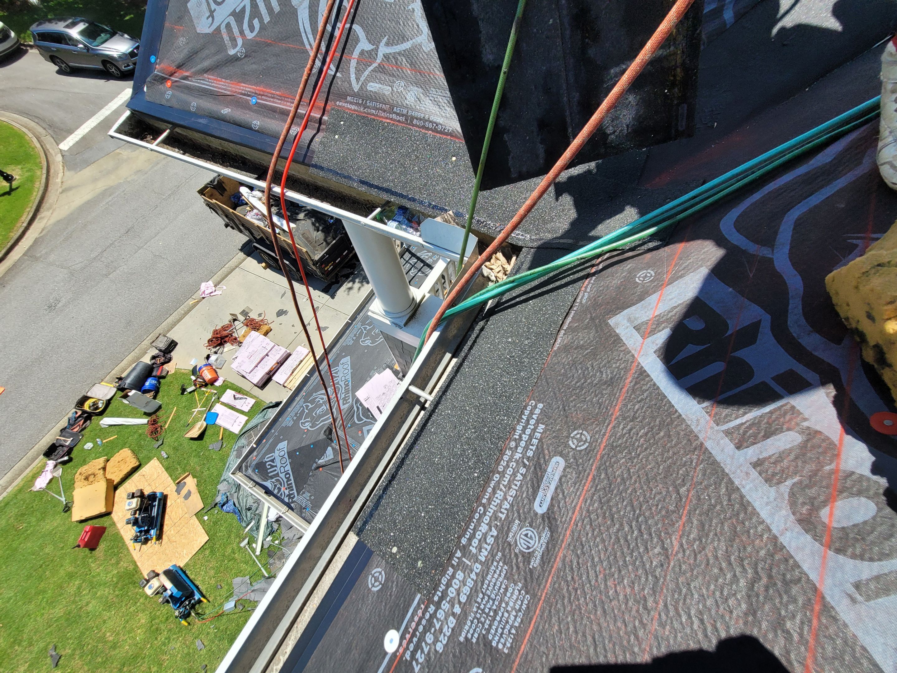 Residential Roofing Installation using Owens Corning by Inspector Roofing and Restoration