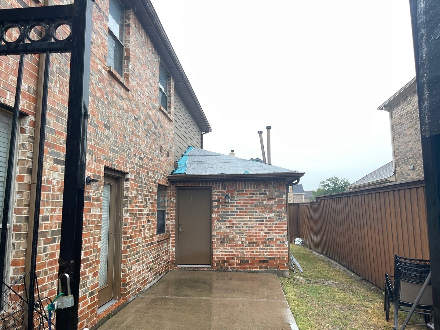 Storm Roof Damage Replacement in Frisco by First United Roofing & Construction
