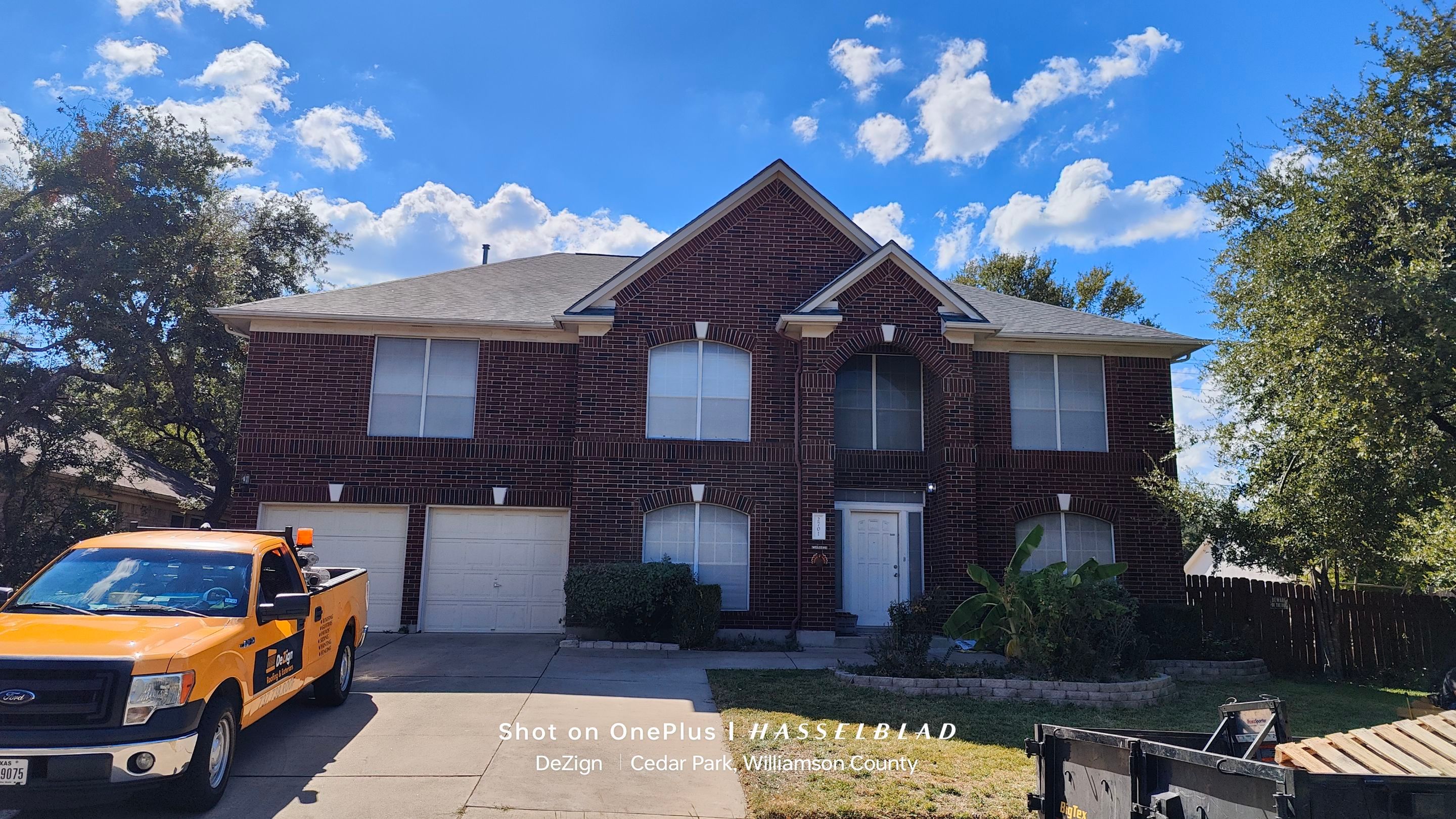 Residential Roofing Installation using Owens Corning Oakridge Estate Grey by DeZign Roofing & Exteriors