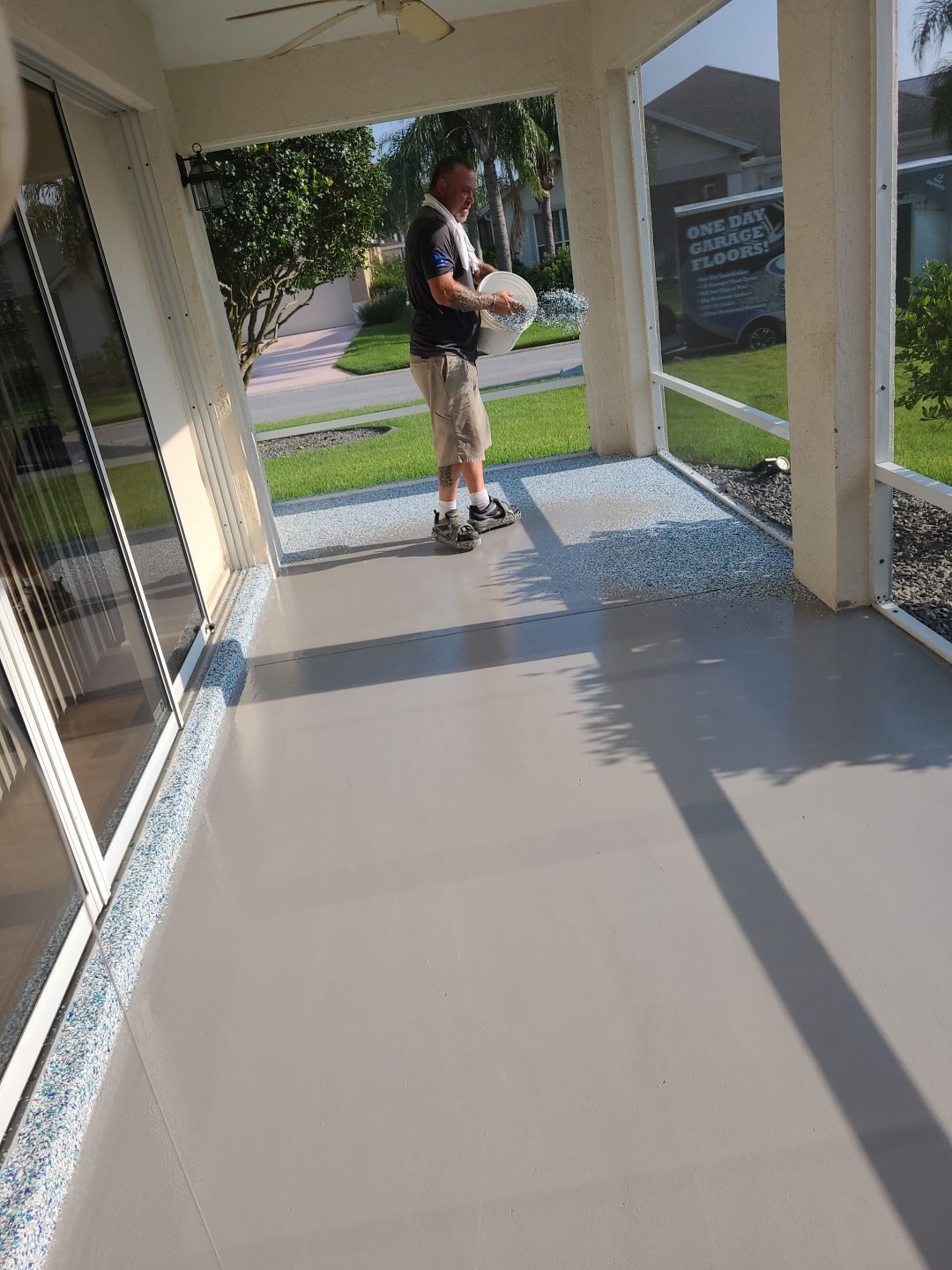 Project by Innovative Concrete Coatings by Innovative Concrete Coatings 