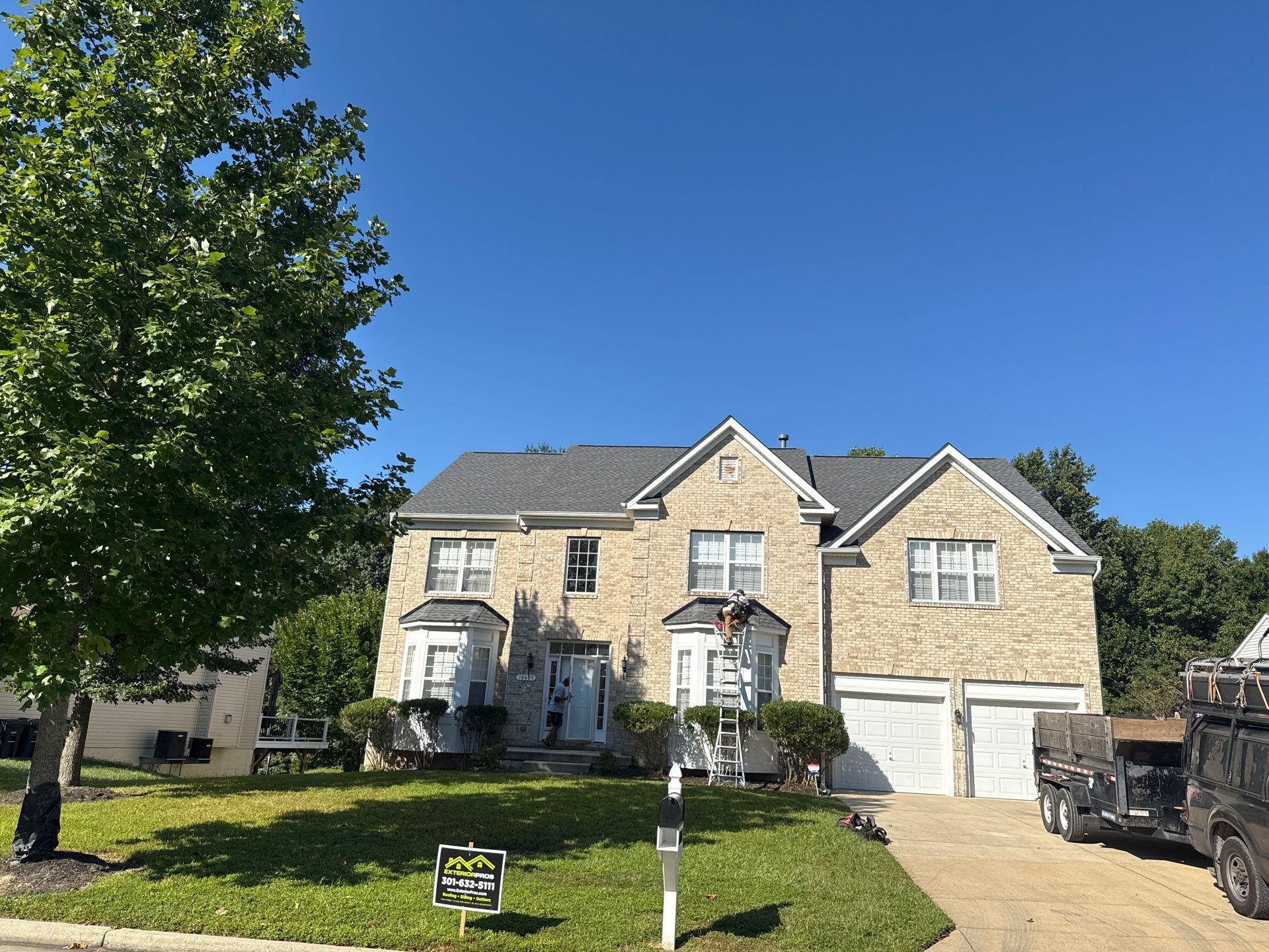 Roof Installation using GAF Timberline HDZ by ExteriorPros