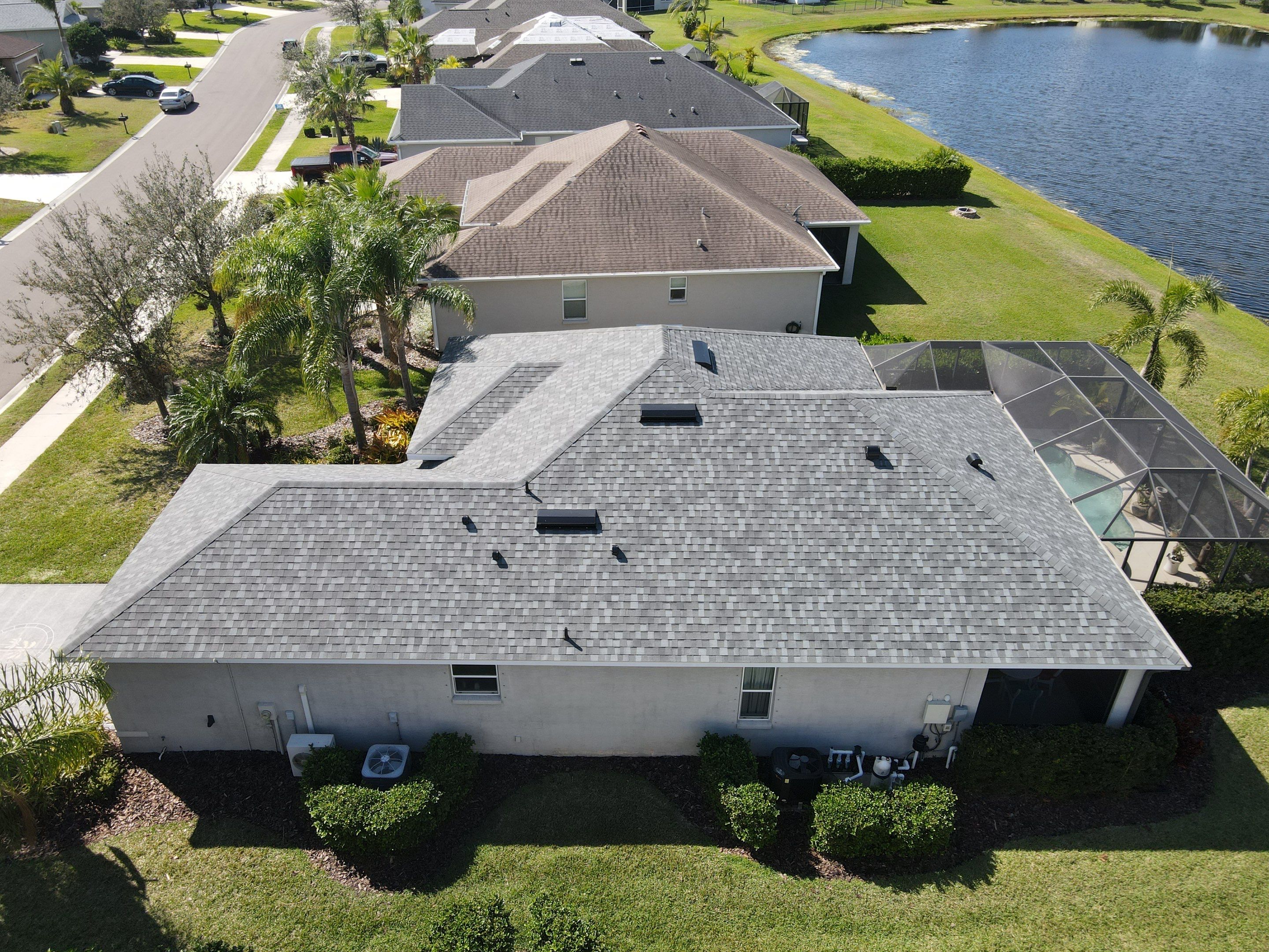 Roof Replacement in Parrish Fl. by Steadfast Roofing 
