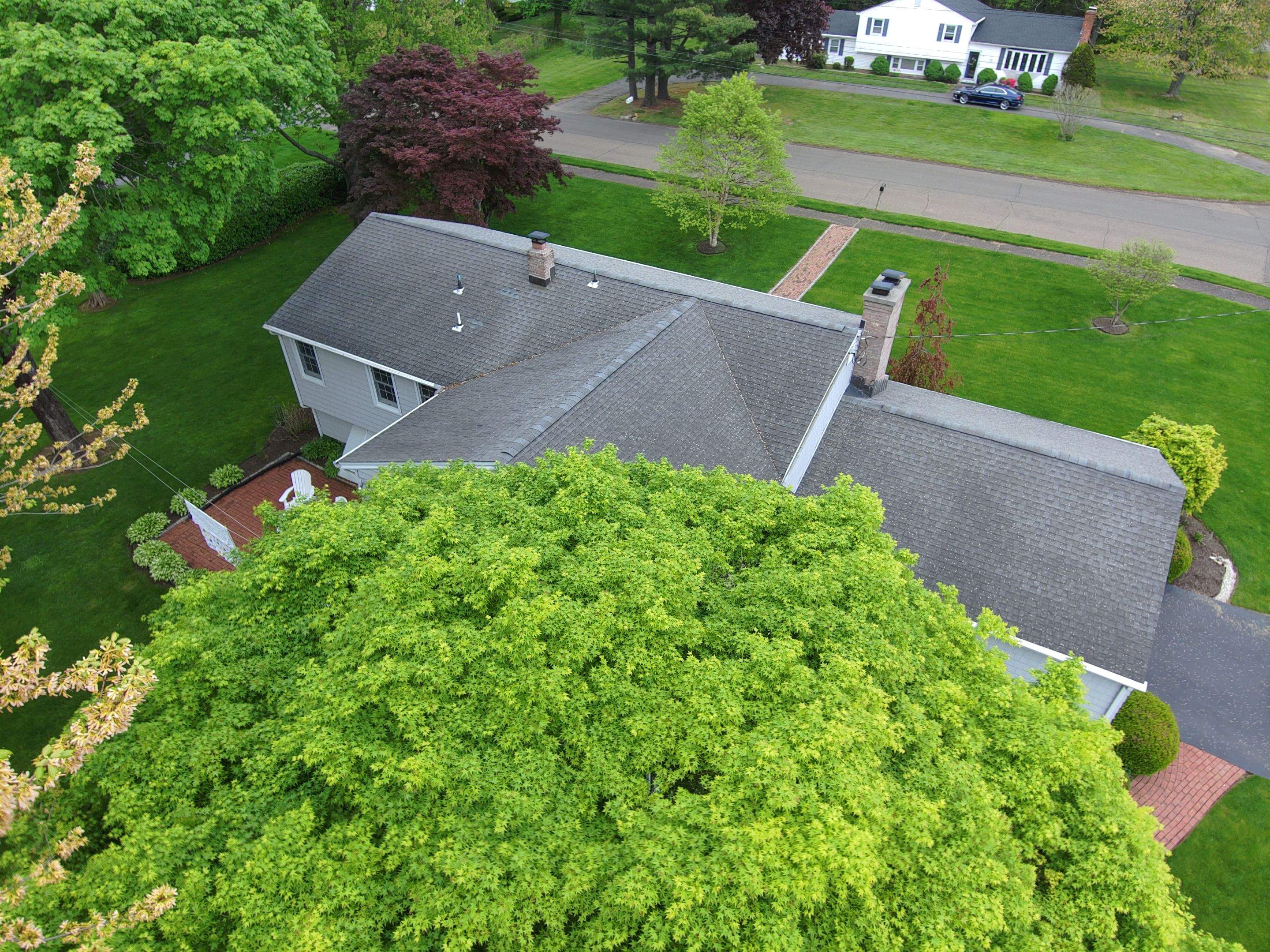 Residential Roof Replacement and Shingle Installation in North Haven by A Plus Exterior