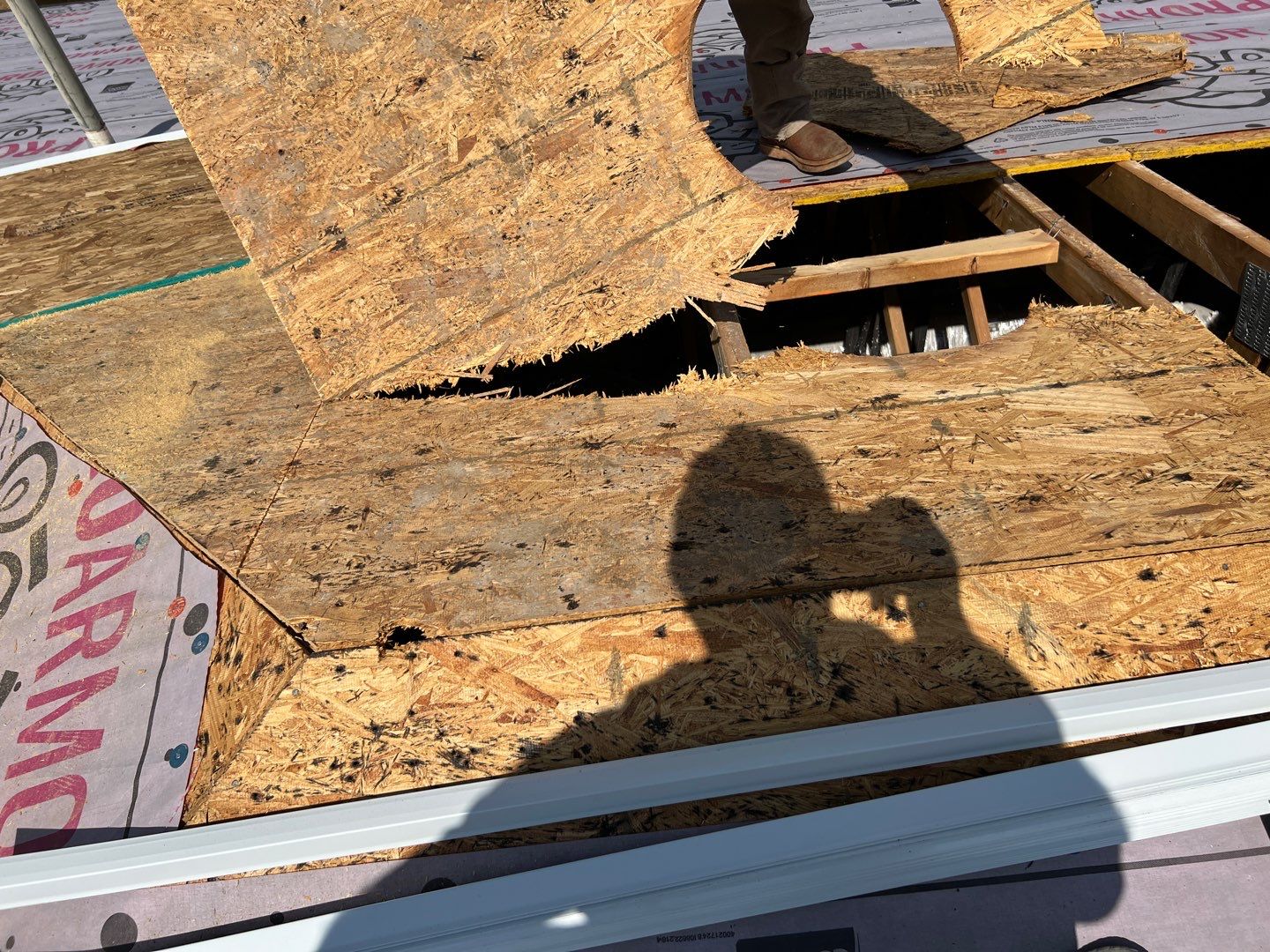 Residential Roof Replacement and OSB Decking Repair in Hutto by Caliber Restoration LLC