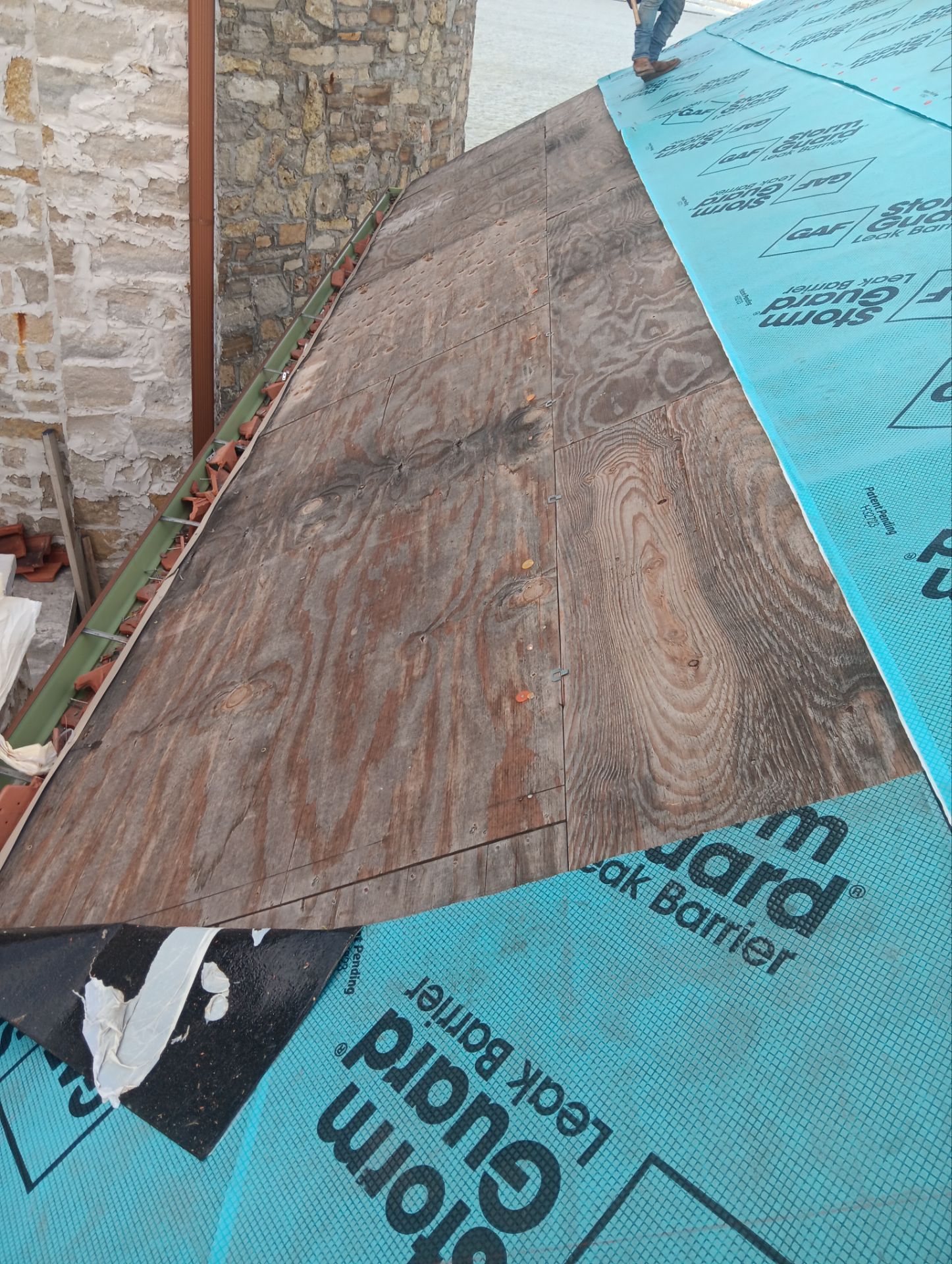 Residential Roofing Repair using tile by Roof Repair Company