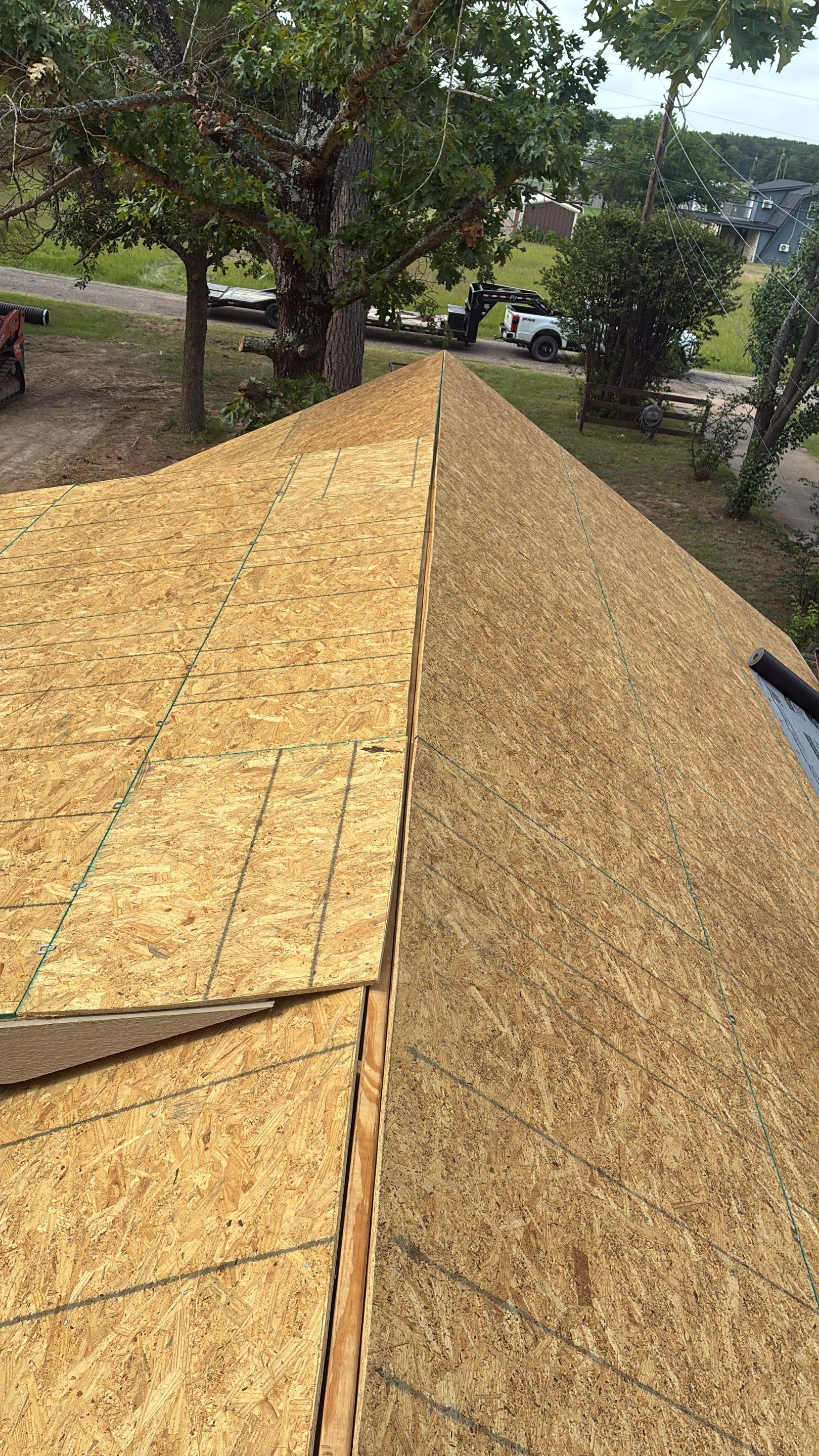 Black and Blue New Roof by Berry Good Roofing