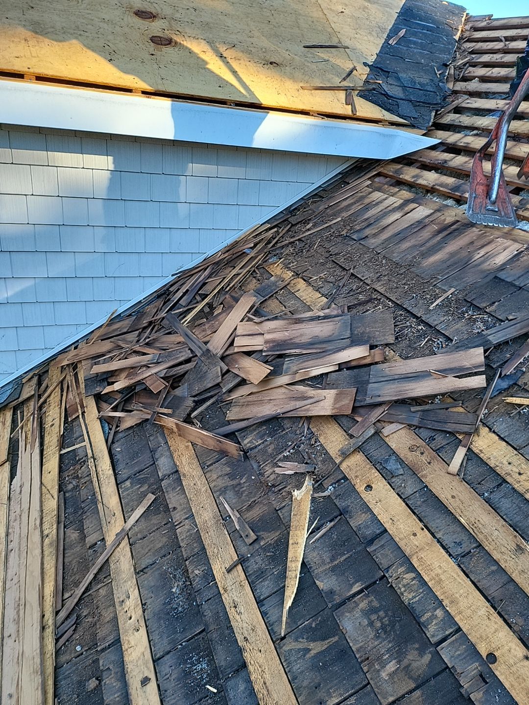 Residential Roofing Installation using Owens Corning Duration Onyx Black by A Plus Exterior