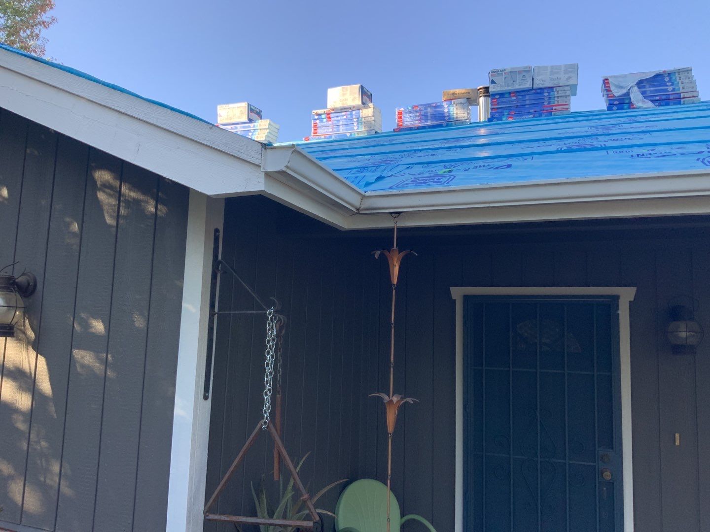 Gutter Installation using Englert LeafGuard Gutters by Byers Enterprises 
