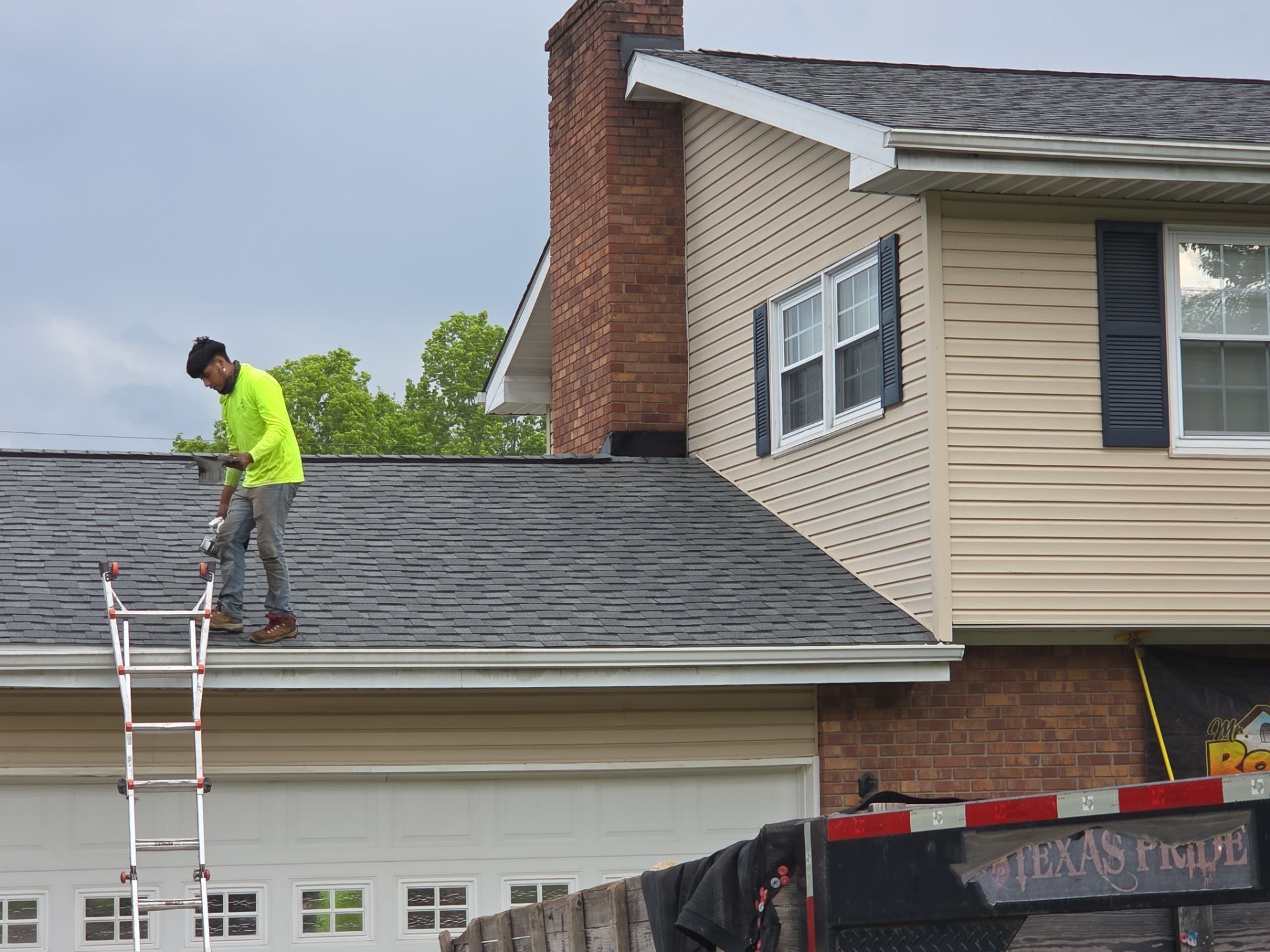 Residential Roofing Installation using Platinum Shield Roofing System from Mr. Roofer by Mr. Roofer