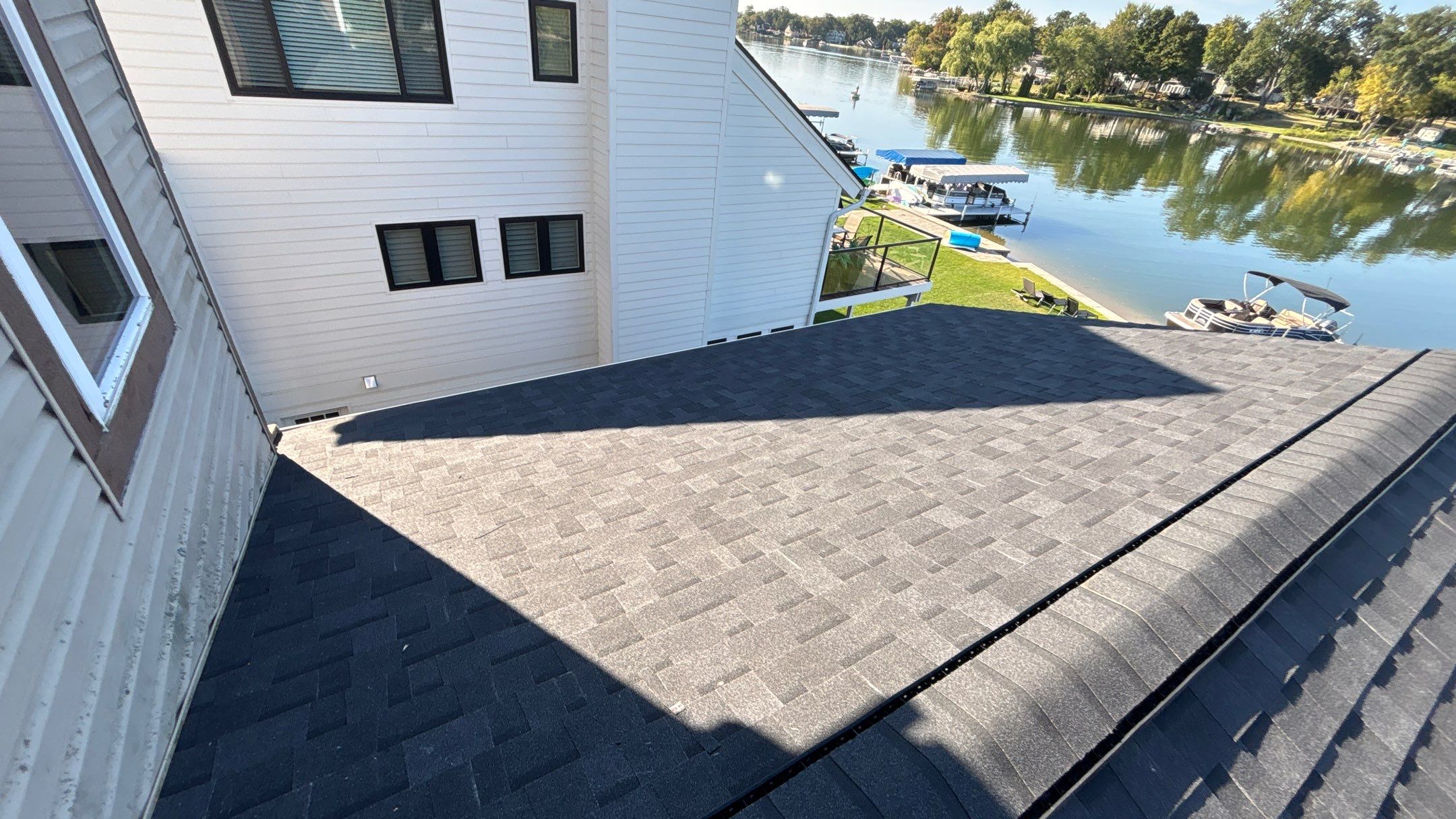 Roof Replacement using Owens Corning Onyx Black by 180 Contractors
