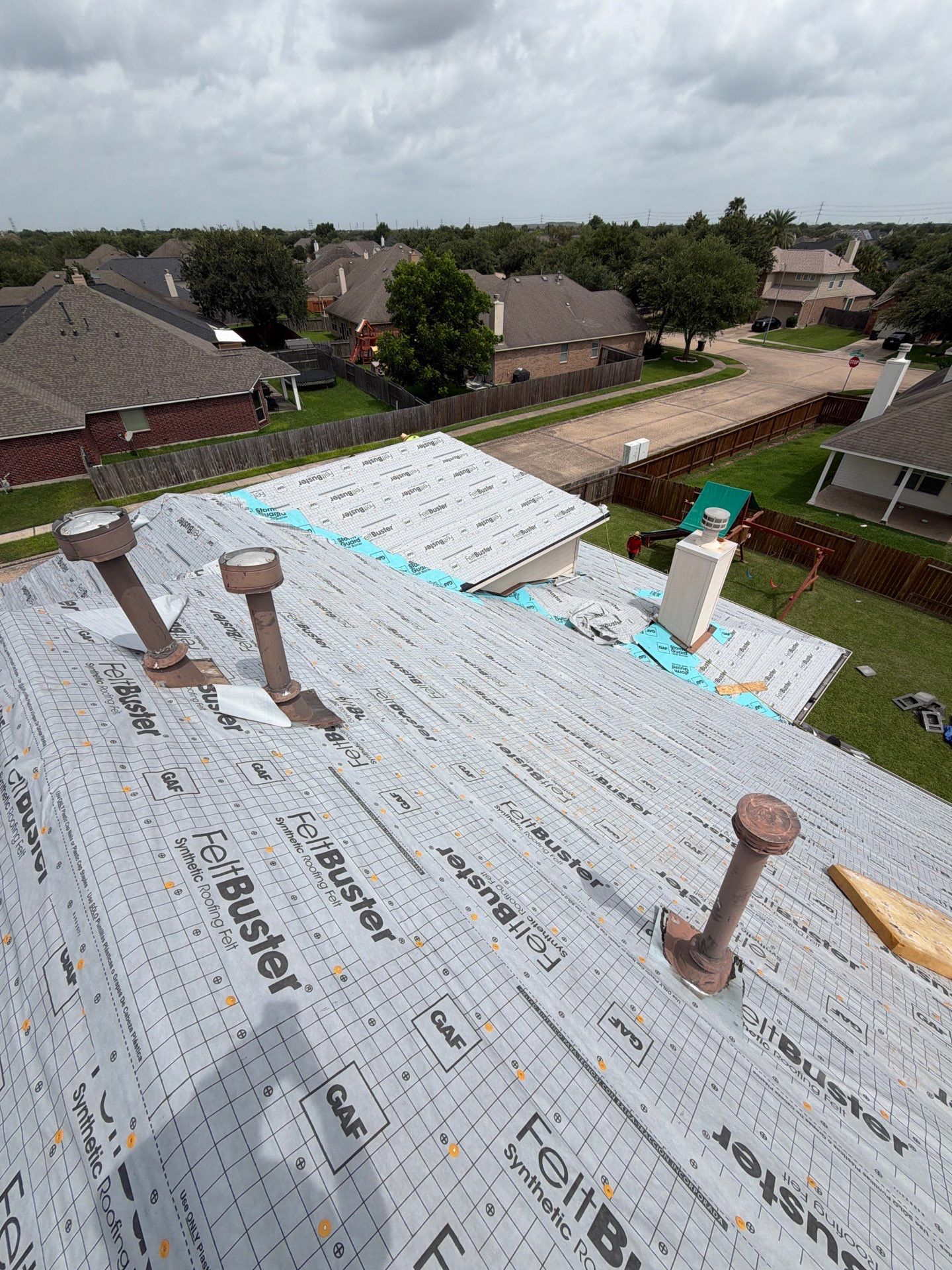 Project in Pearland by Good Vibes Roofing