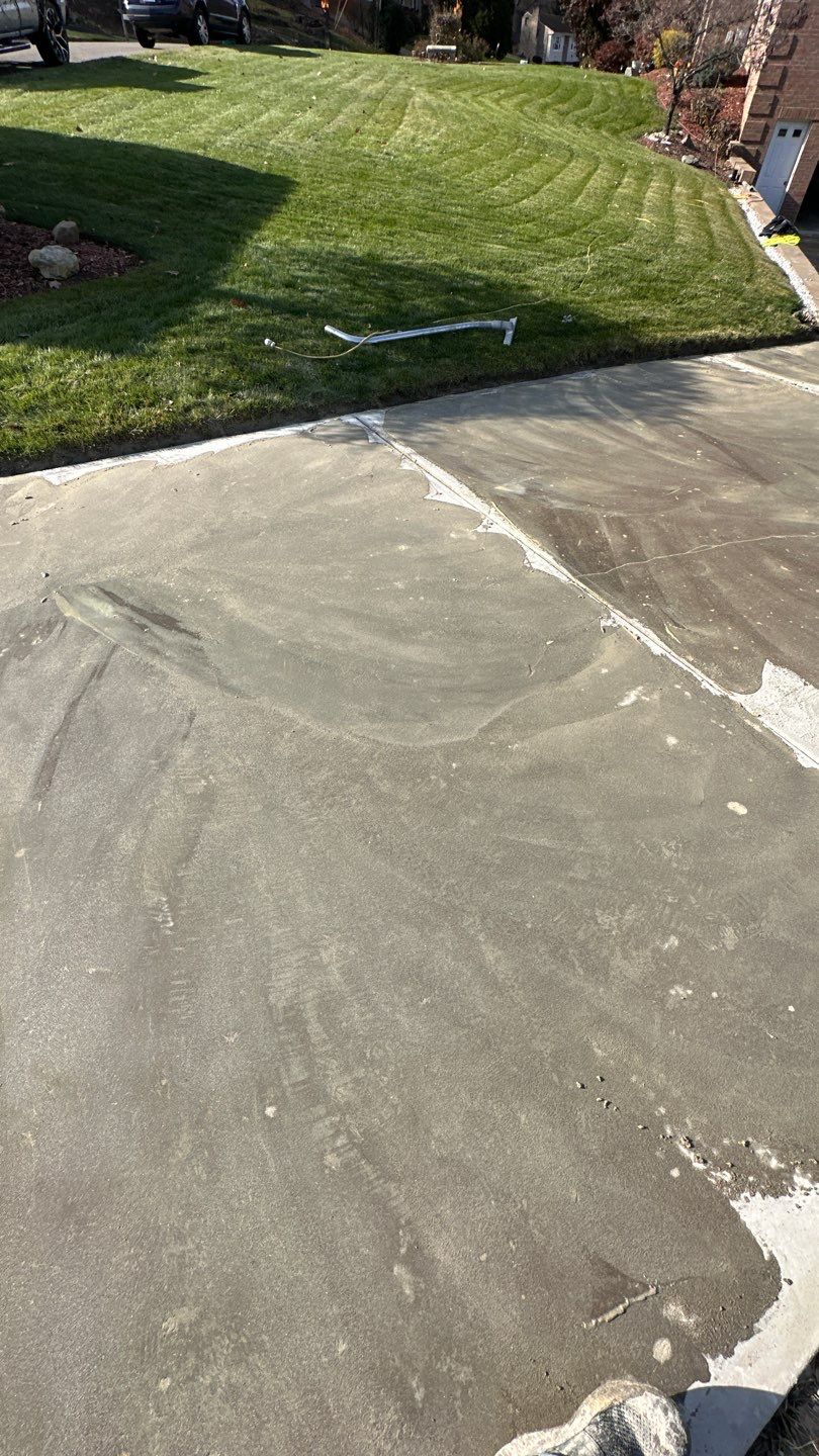 Twilight Driveway Project in Bridgeville by Floors in a Day, Inc