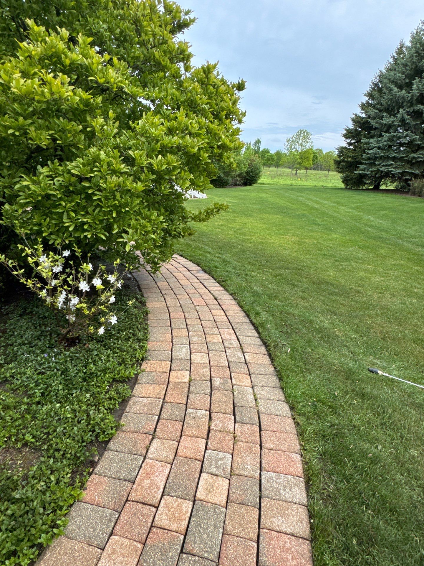 Project in Libertyville by Simmons Power & Soft Washing