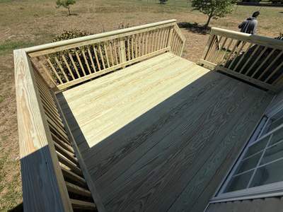 New Deck and Doors