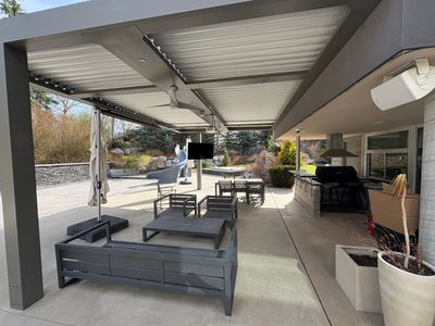 Pool House Party Patio Cover