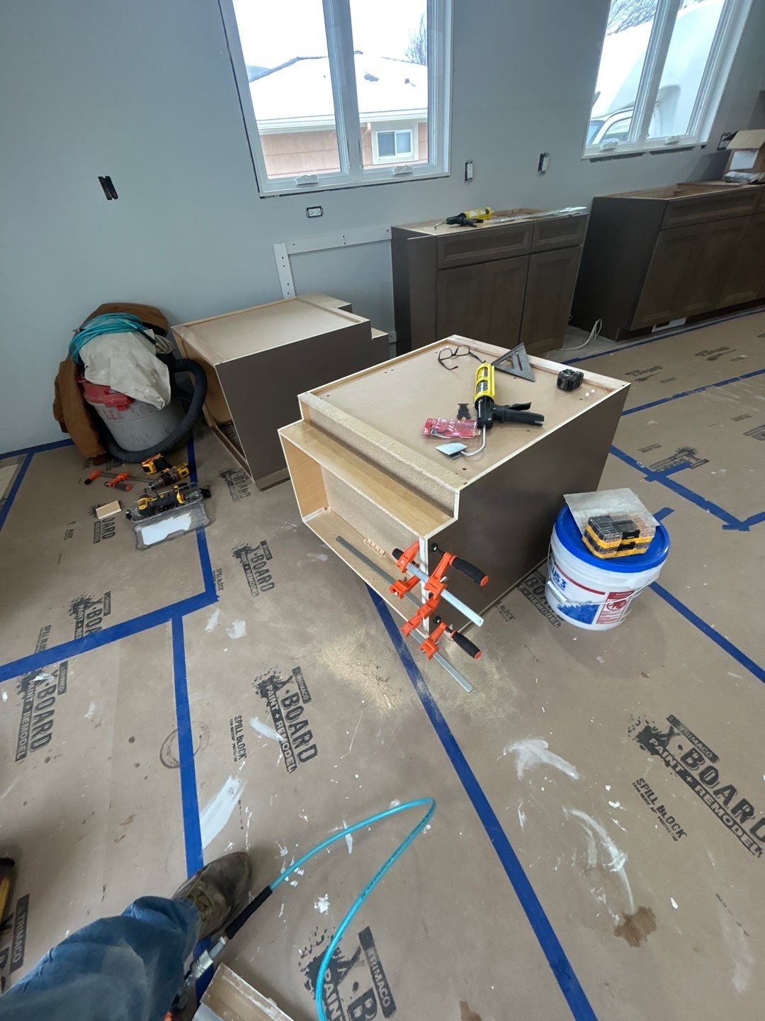 Interior Renovations, Kitchen Remodel, and Window Replacement by Ivy Lea Construction