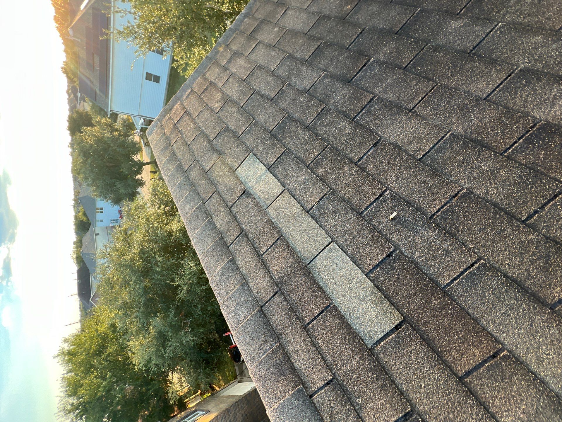 Hail Damage using Owen's Corning Duration (Lifetime) Shingles by Roof Repair Company