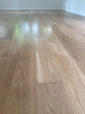 Farmhouse engineered white oak 