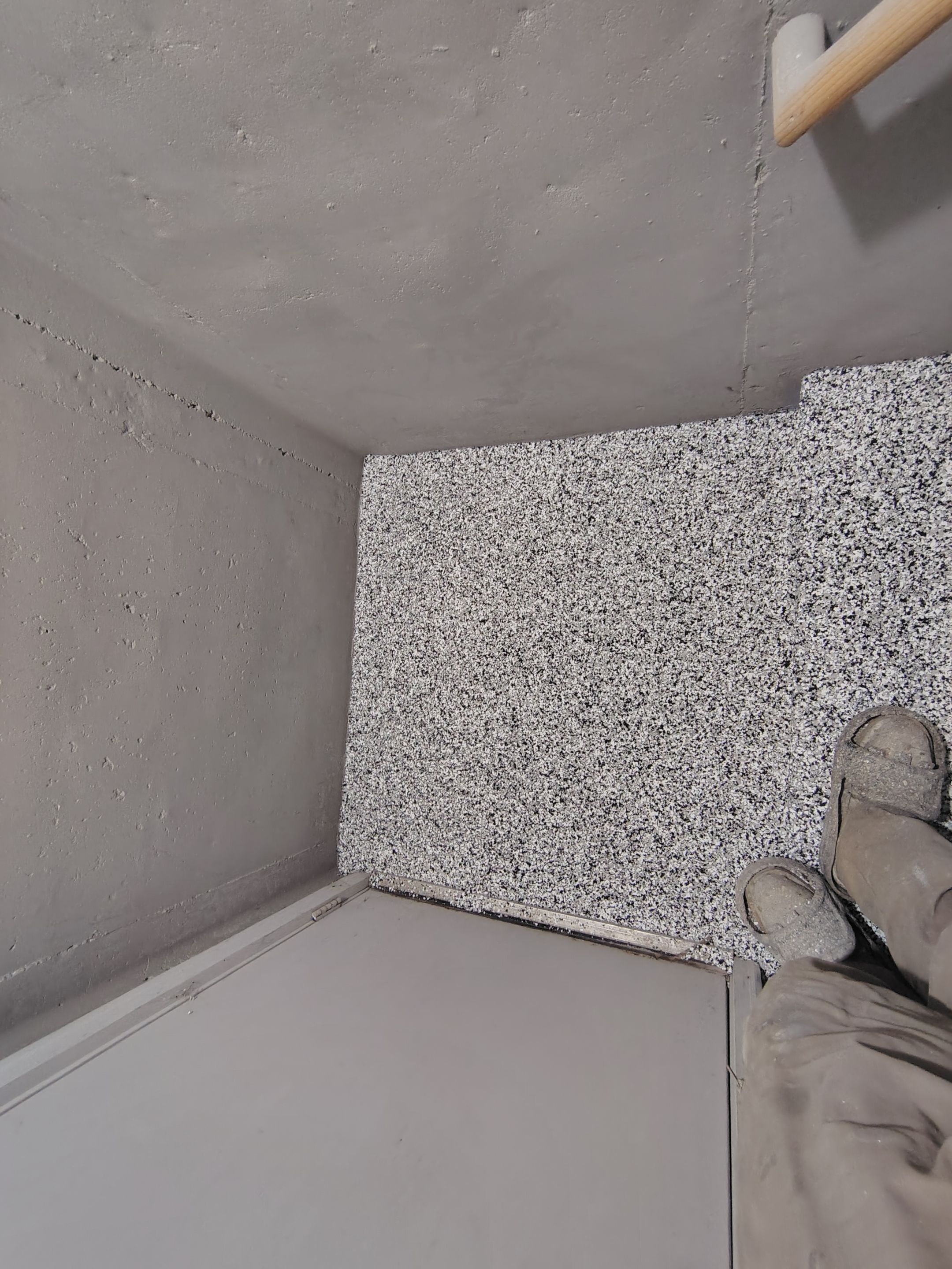 Garage Floor Concrete Coating and Crack Repair in Sioux Falls by Select Painting, Coatings & Garage Cabinets