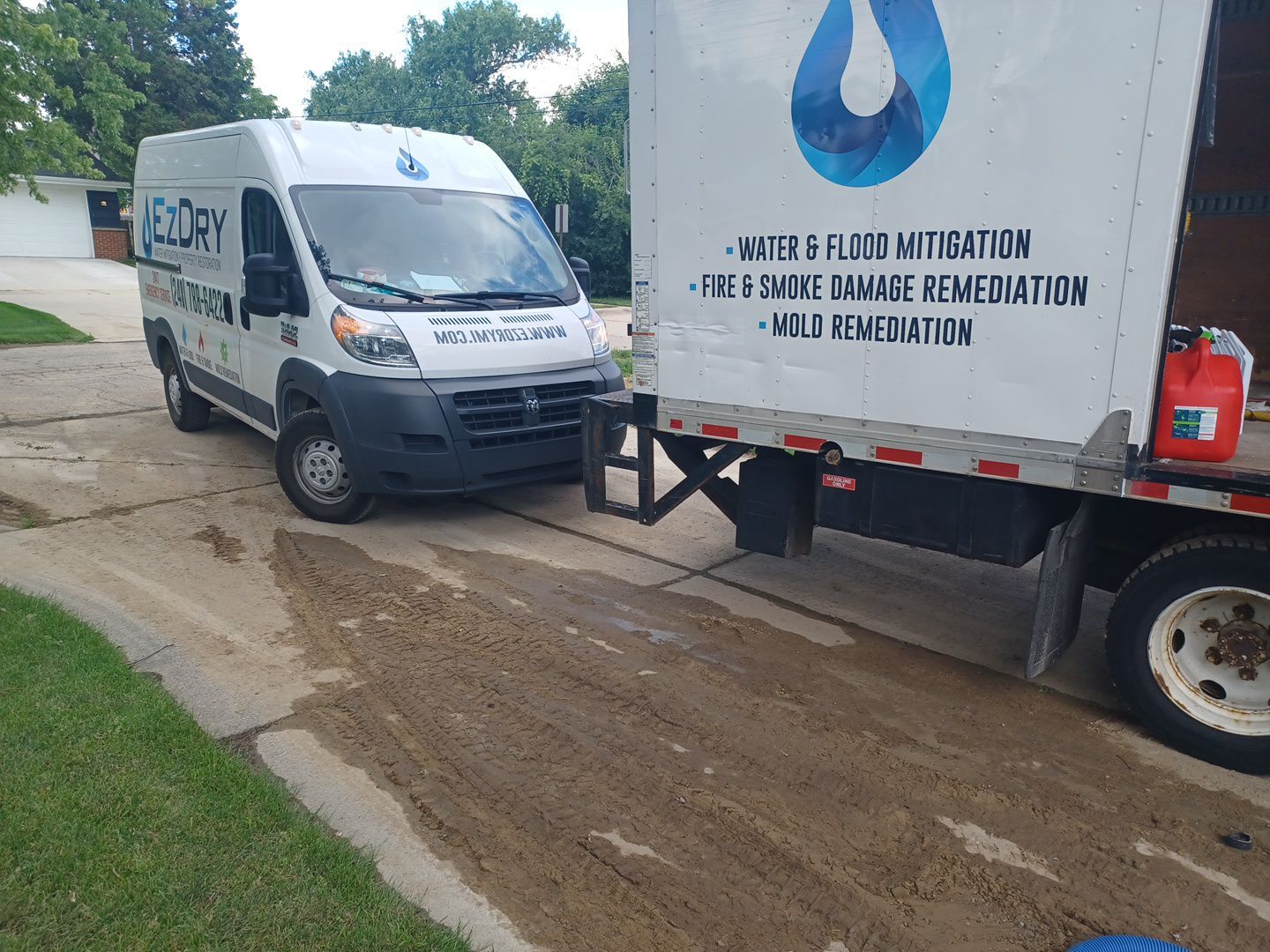 Project in Beverly Hills by EzDry Water Mitigation & Property Restoration