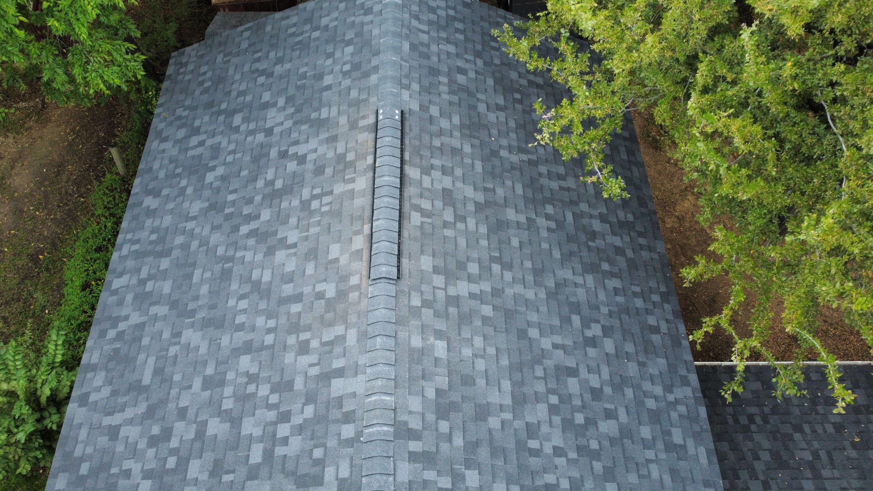 Reroof After Hail Storm by Berry Good Roofing 
