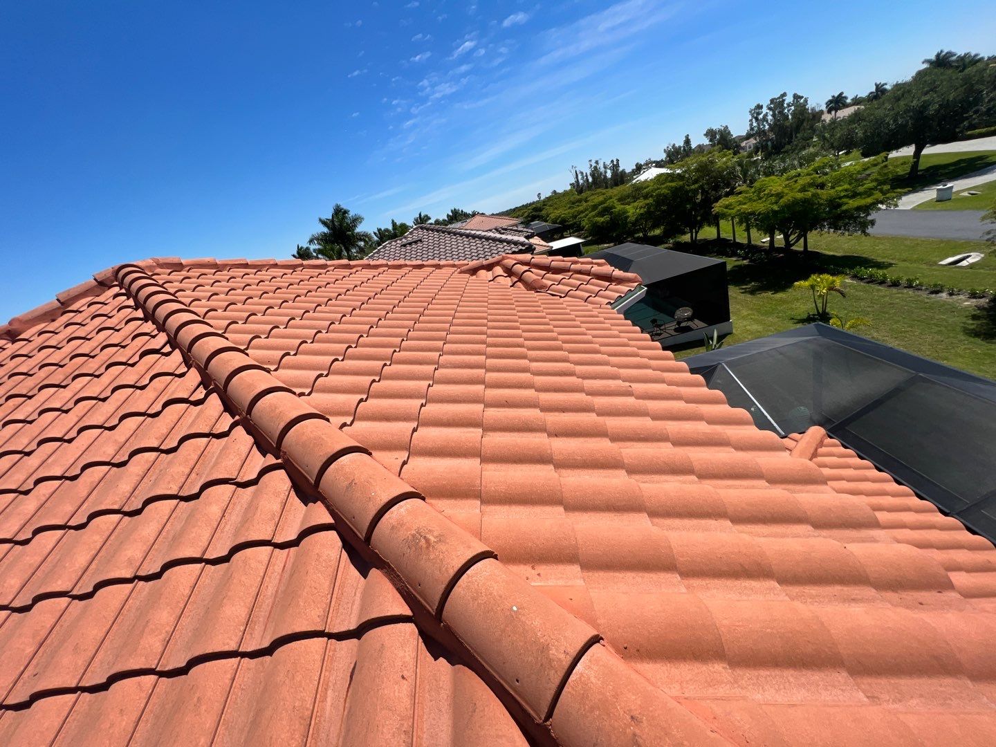 Residential Roofing Repair using Concrete Tile by Four Peaks Roofing