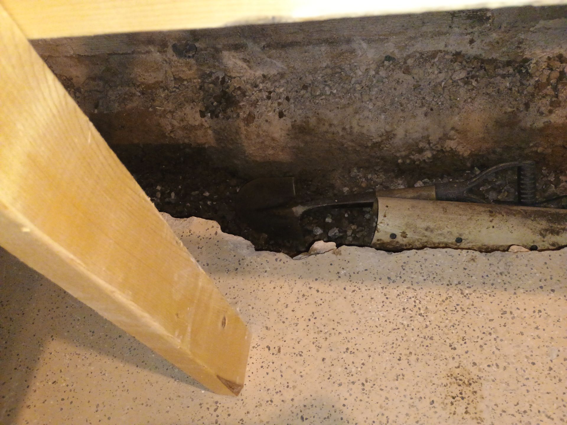 Drain tile for Kael in New Brighton by Waterproofing Northeast