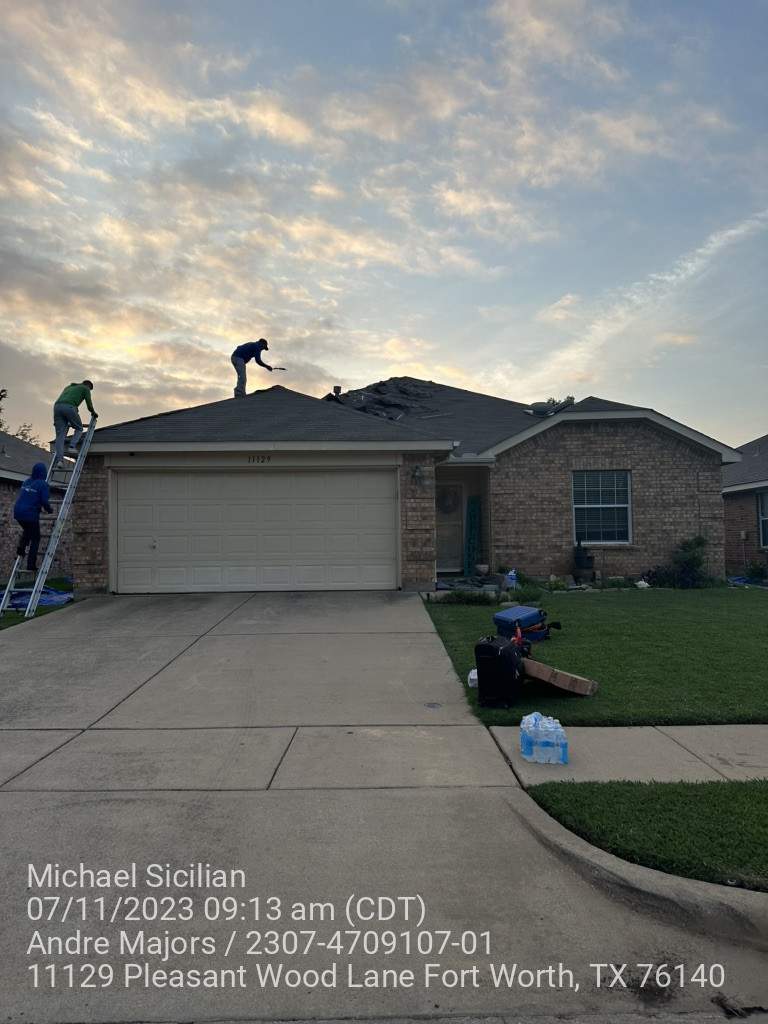 Project in Fort Worth by Zeus Exteriors