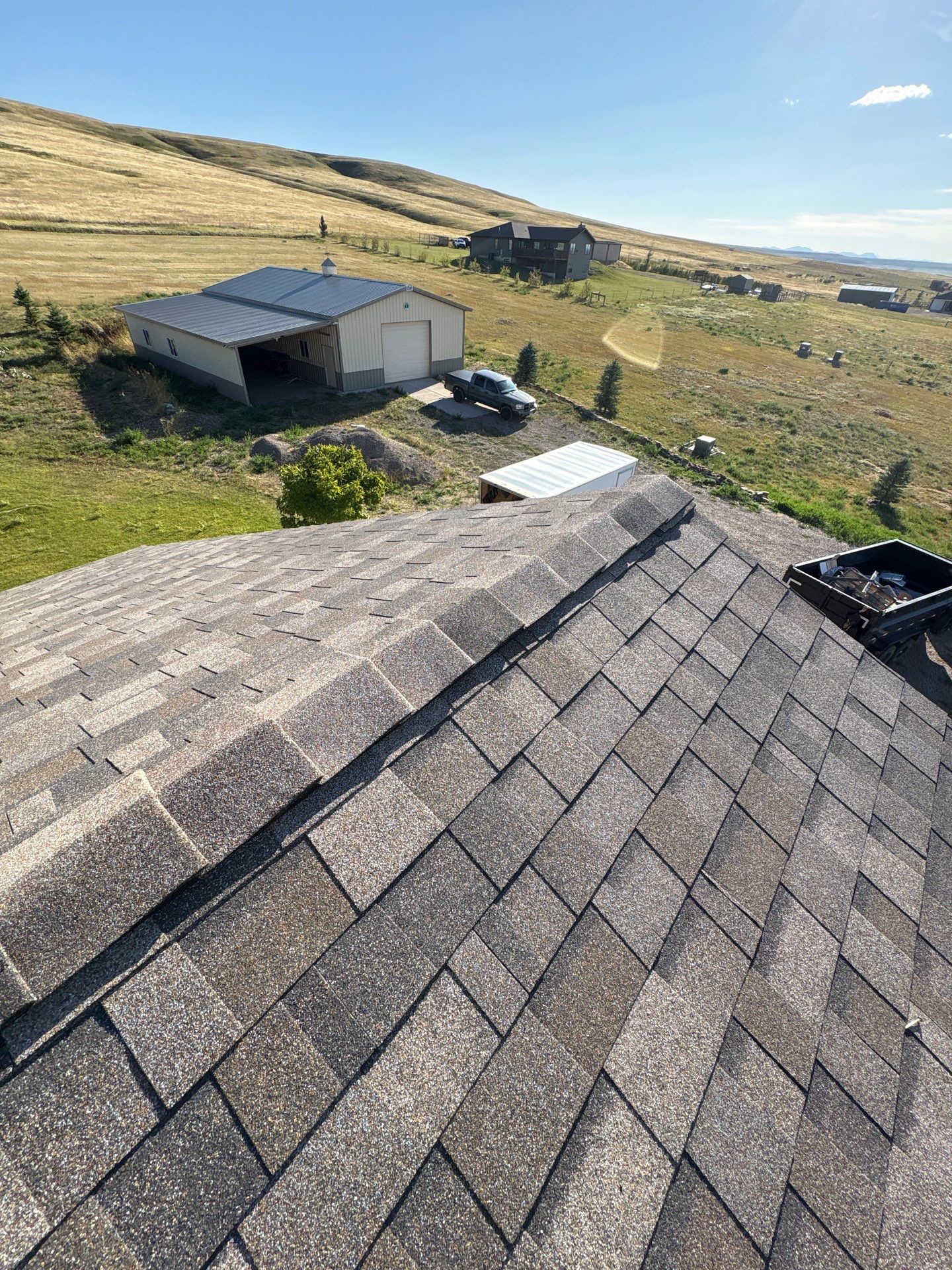 Owens Corning Architectural Shingle Roof Replacement in Great Falls by KQC Roofing