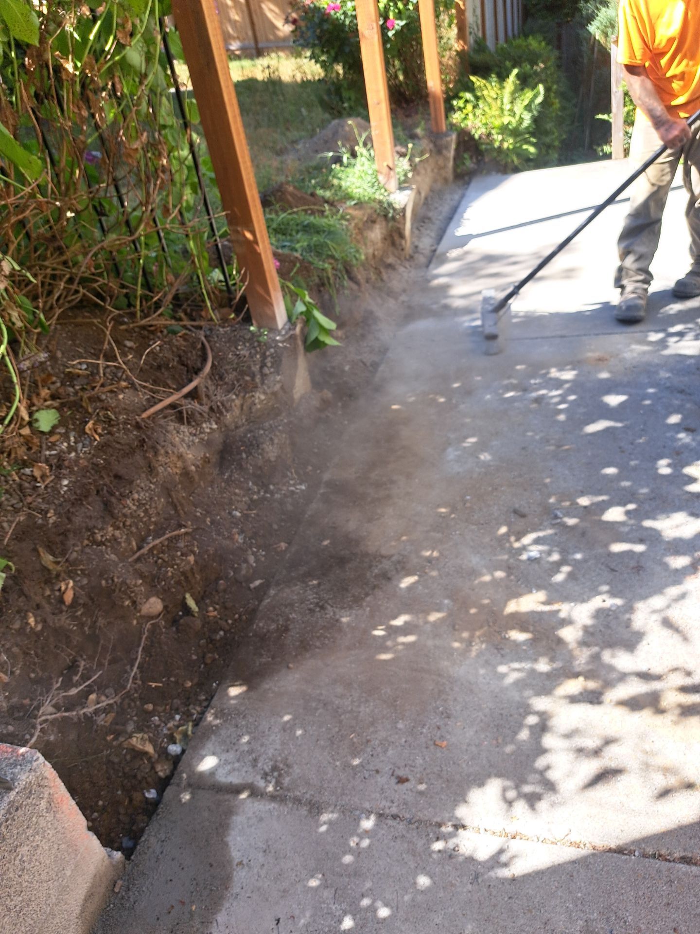 Front Driveway & Stairs Concrete Renovation | Kenmore  by Jireh Asphalt & Concrete Inc 