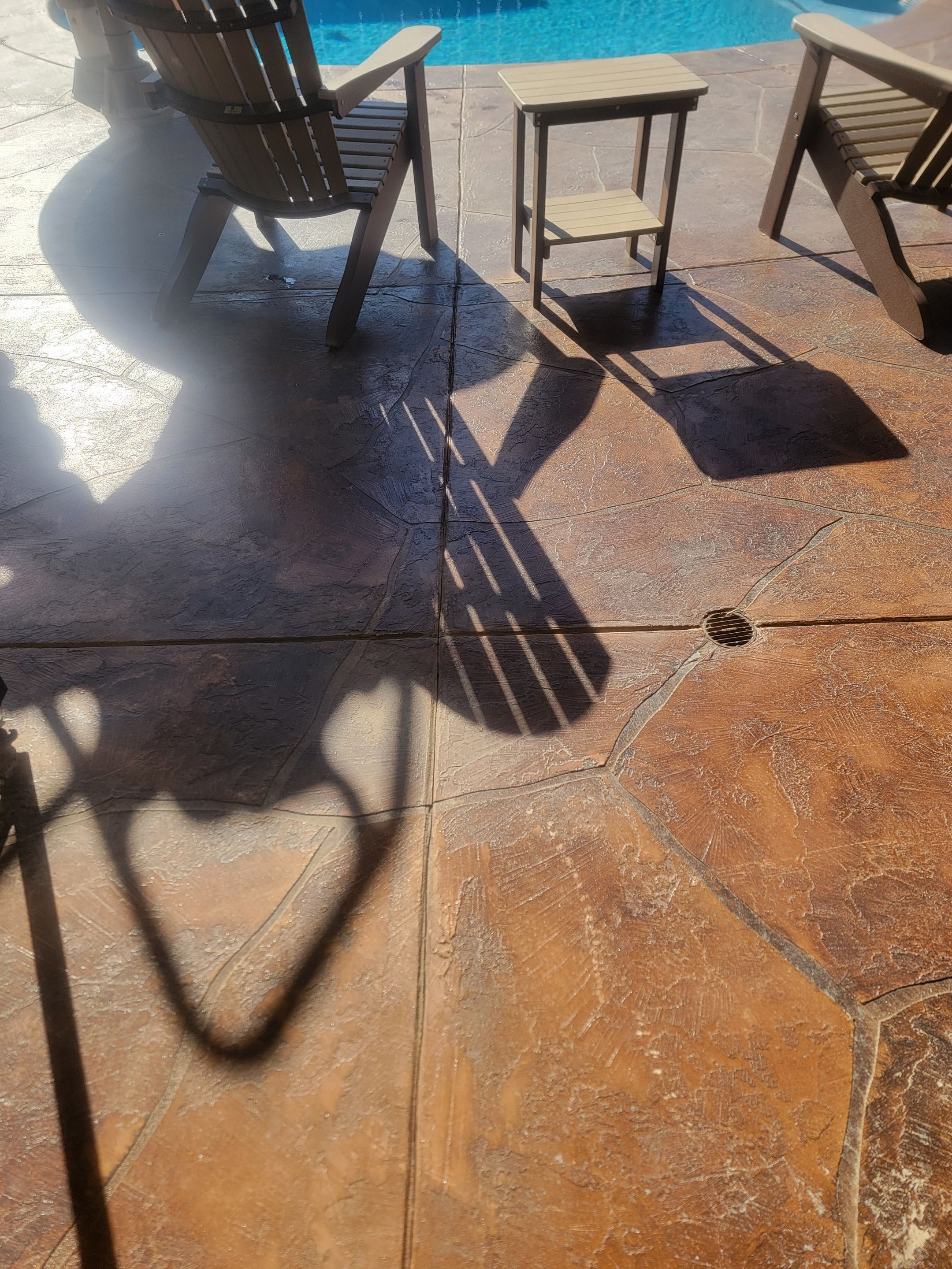 Quartz 2 tone Pool deck by Matt Gifford Painting LLC