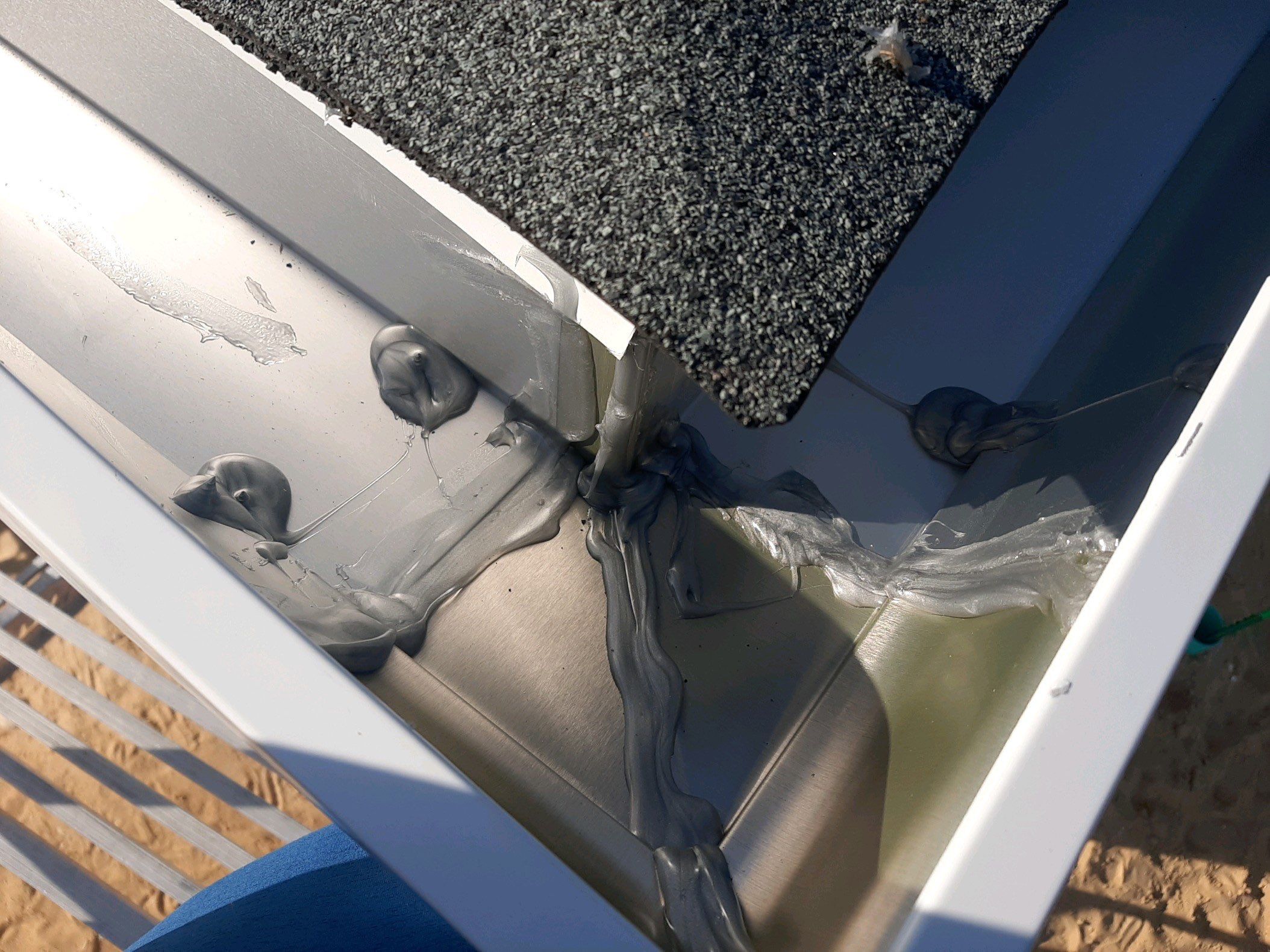 Seamless Gutter Installation using K-Style Gutters by Gutter Professors