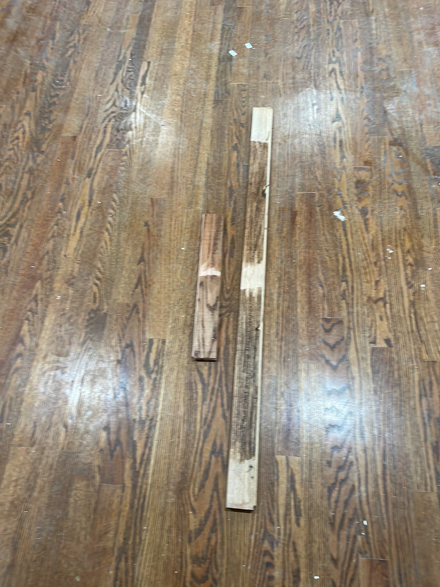 Red Oak refinish with Provencial stain by Footprints Floors of East Atlanta