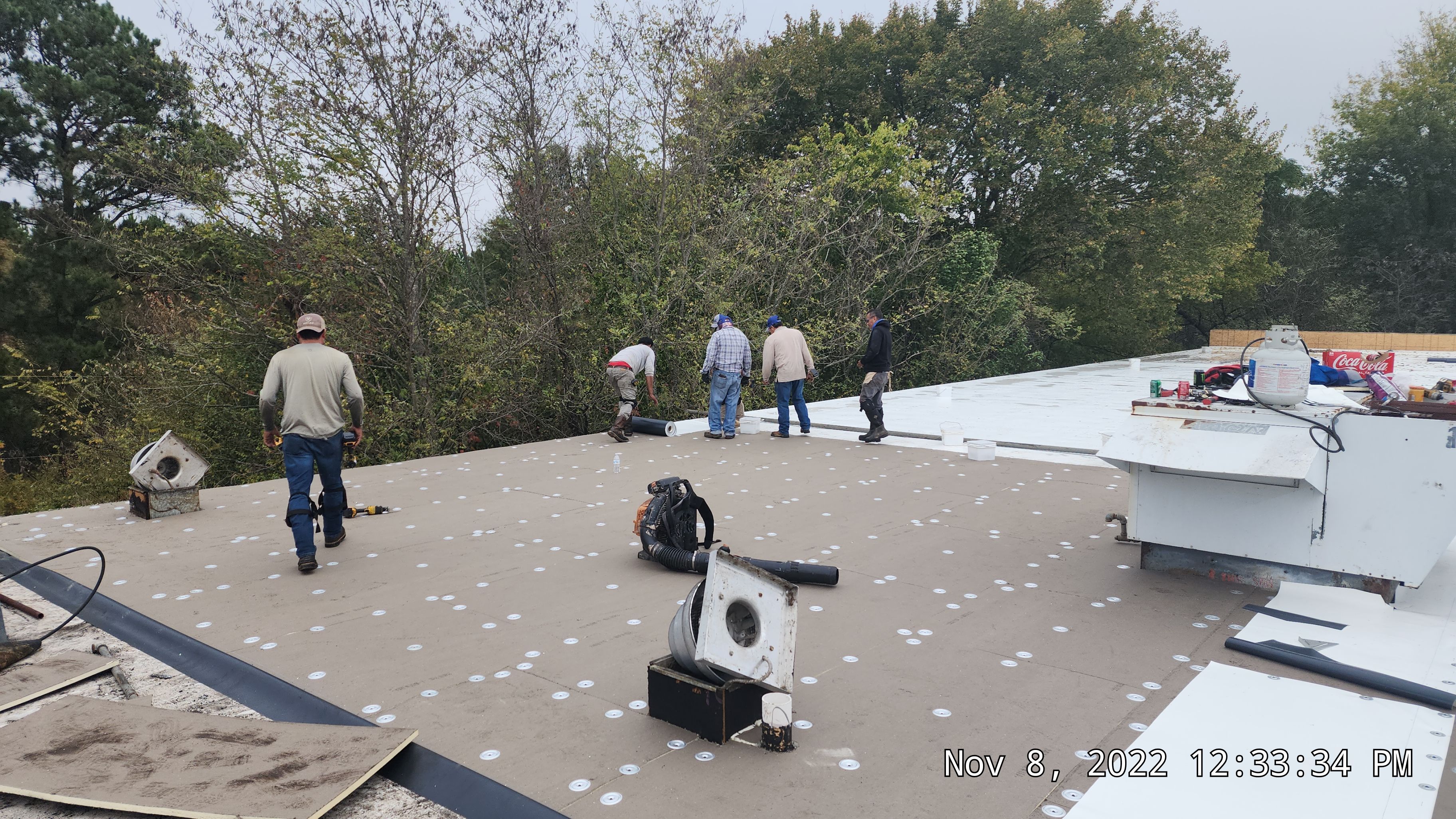 VA Clinic/Tractor Supply in Idabel, Oklahoma by Hostetler Roofing